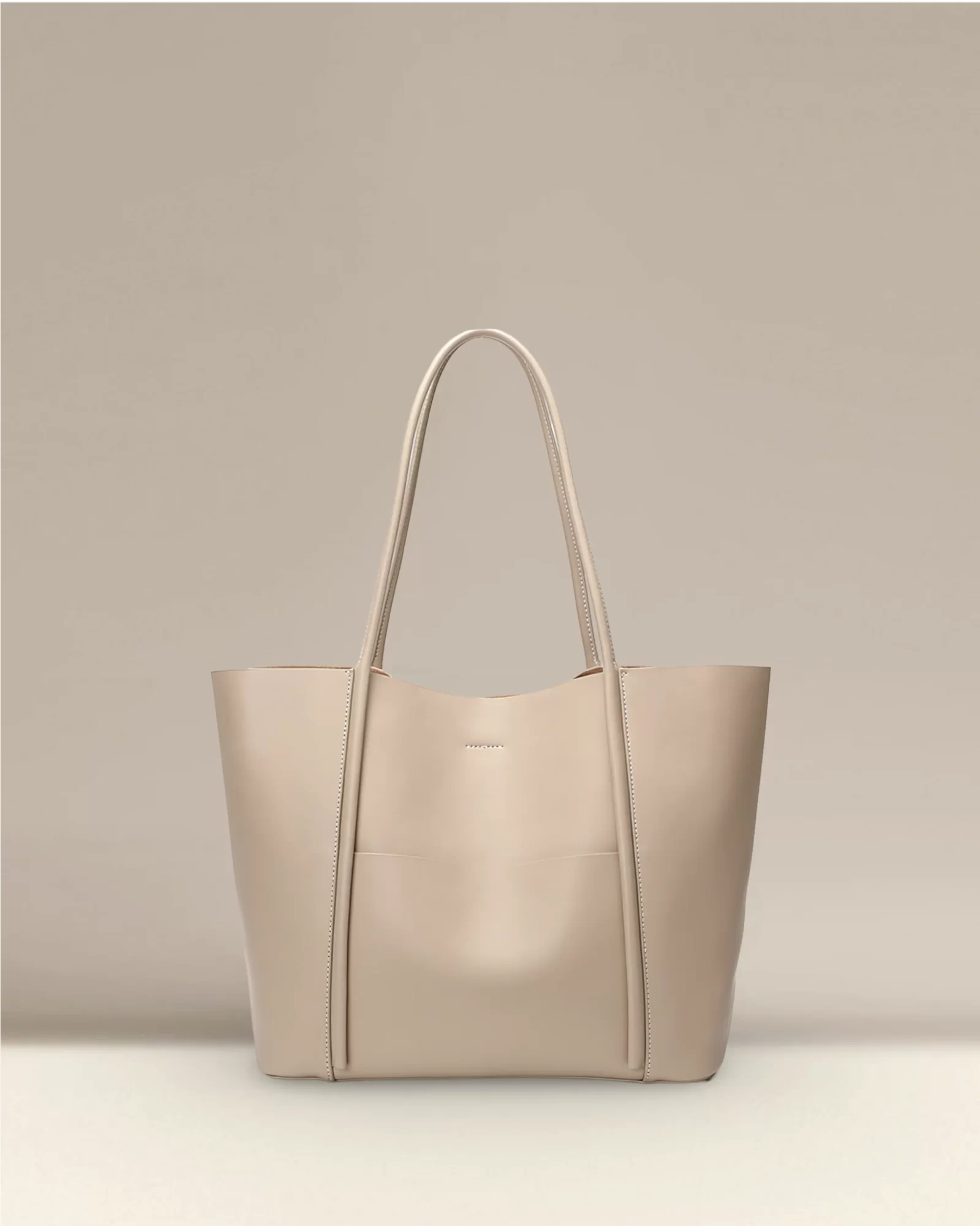 Urban Chic Leather Laptop Tote