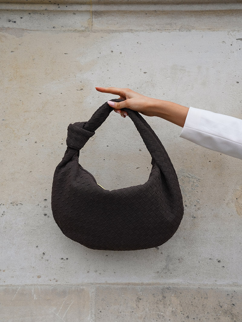 Aurelia Luxe Woven Maxi Bag