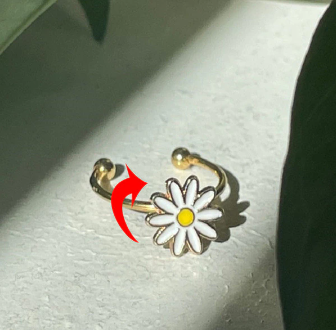 Serenity Spin Rotatable Ring