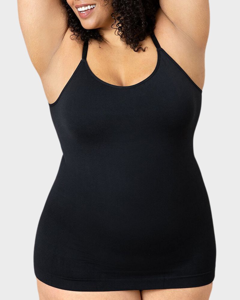 Elegance Scoop Neck Tummy Control Cami