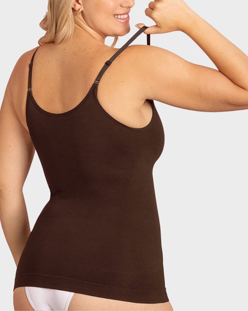 Elegance Scoop Neck Tummy Control Cami