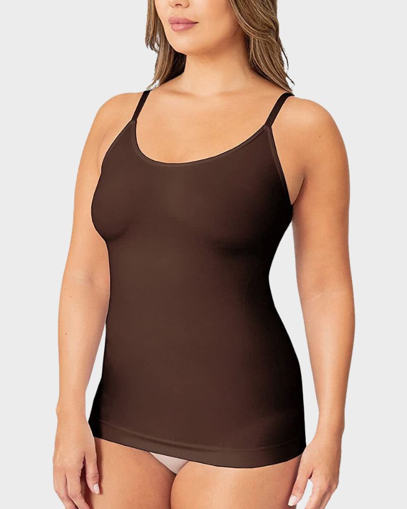Elegance Scoop Neck Tummy Control Cami