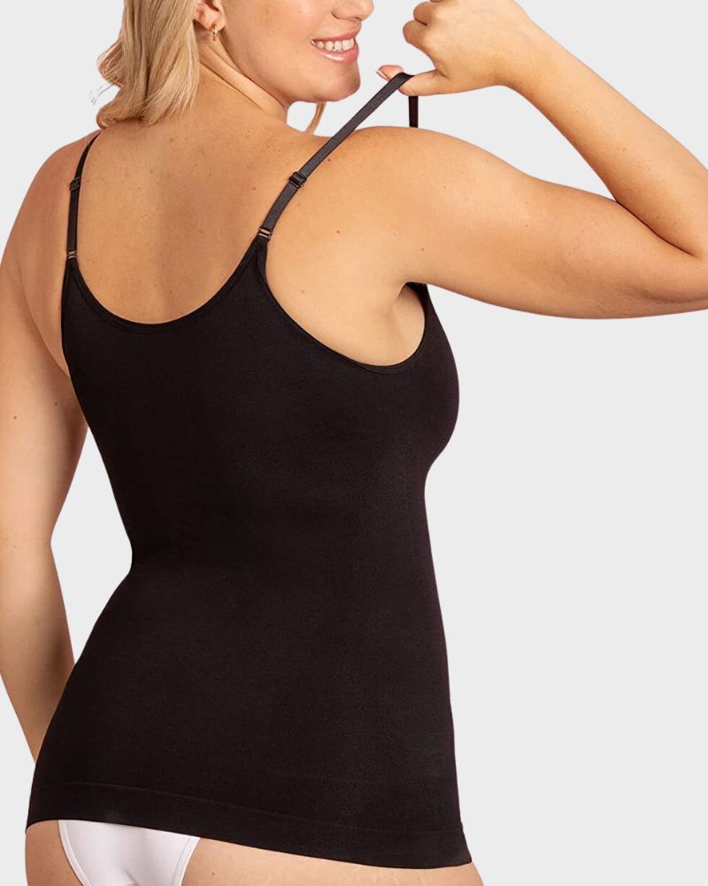 Elegance Scoop Neck Tummy Control Cami
