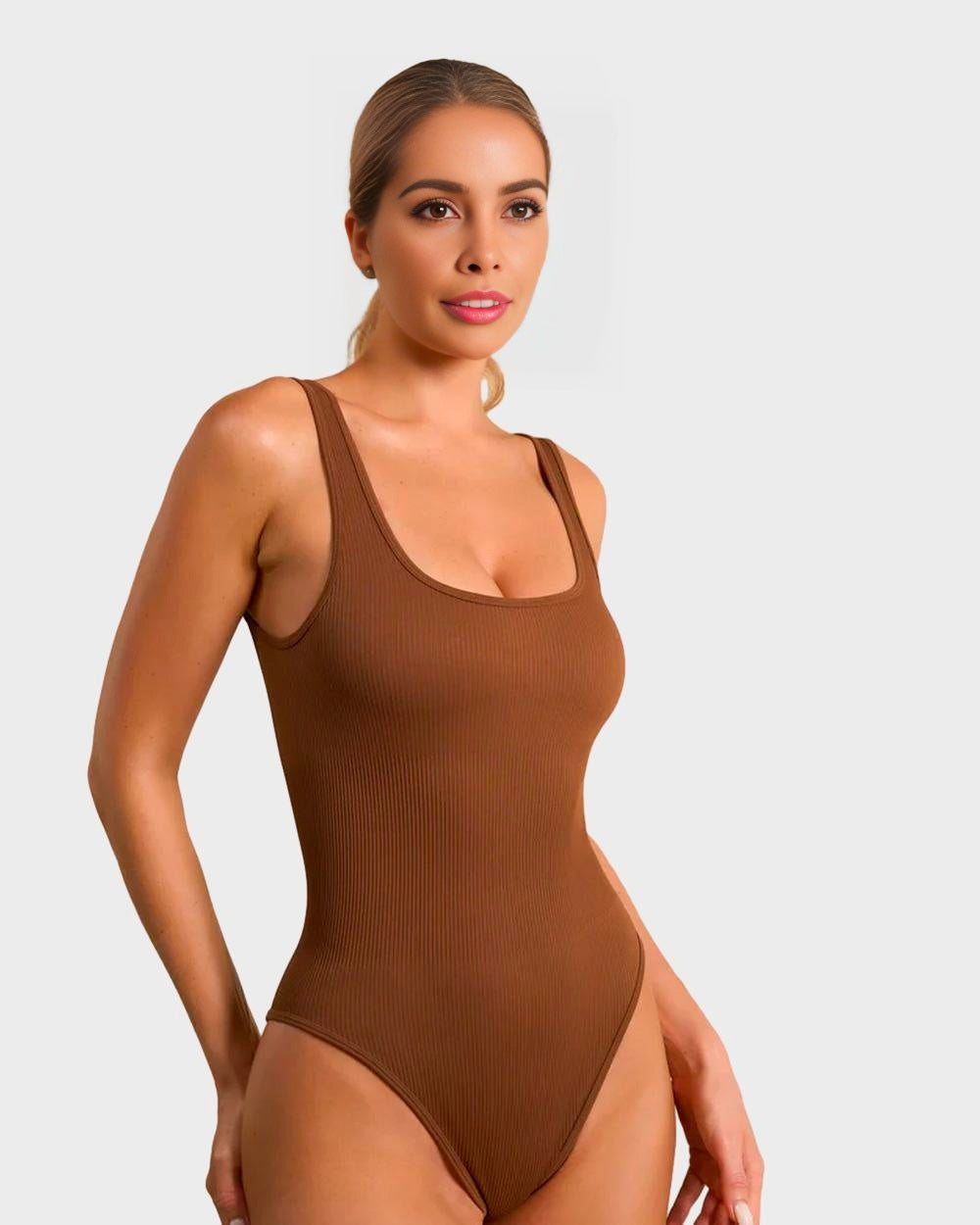 Seamless High-Waist Sculpting Bodysuit