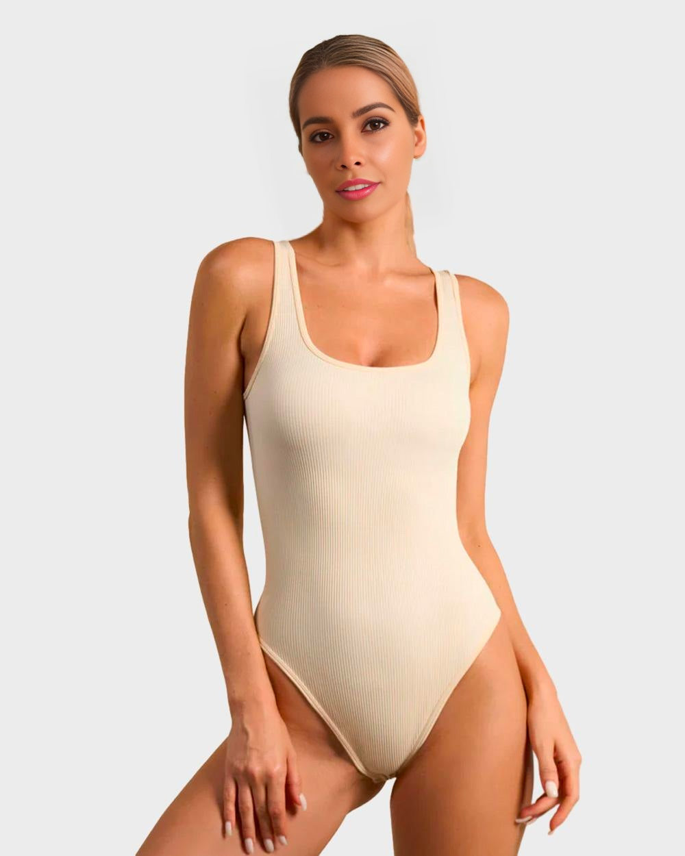 Seamless High-Waist Sculpting Bodysuit