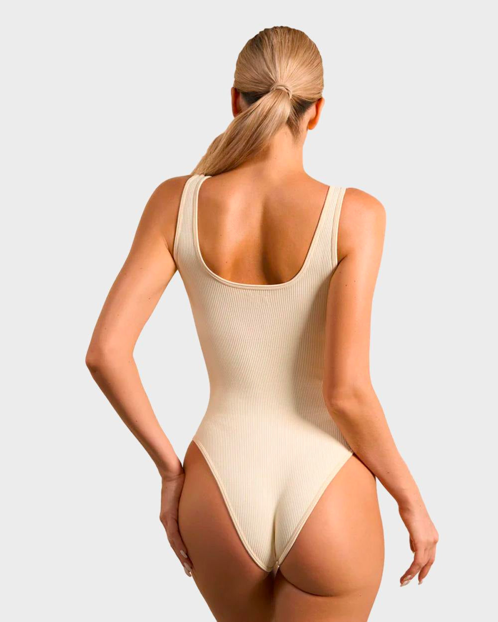 Seamless High-Waist Sculpting Bodysuit