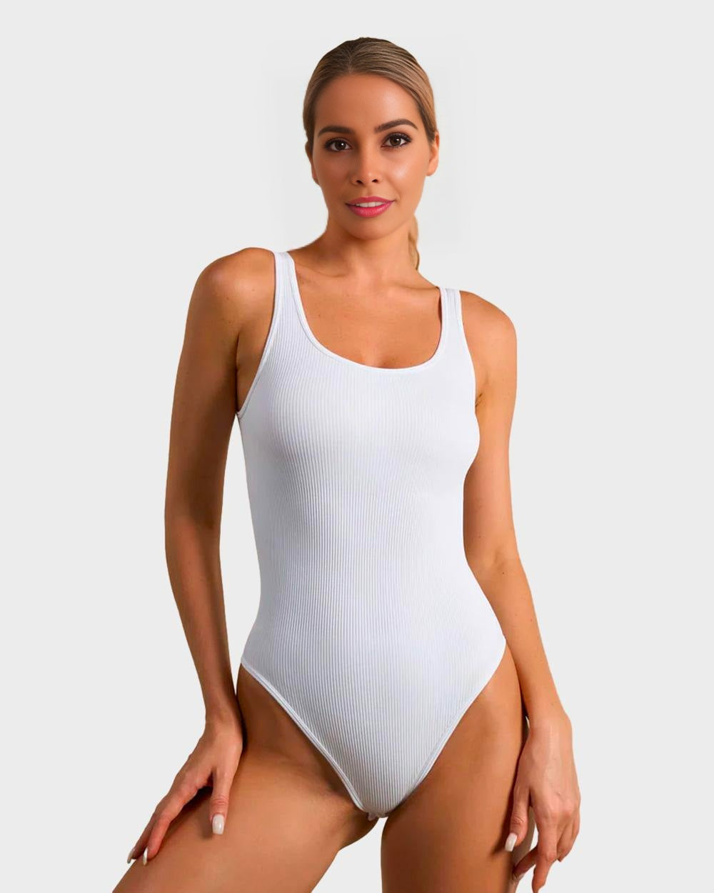 Seamless High-Waist Sculpting Bodysuit