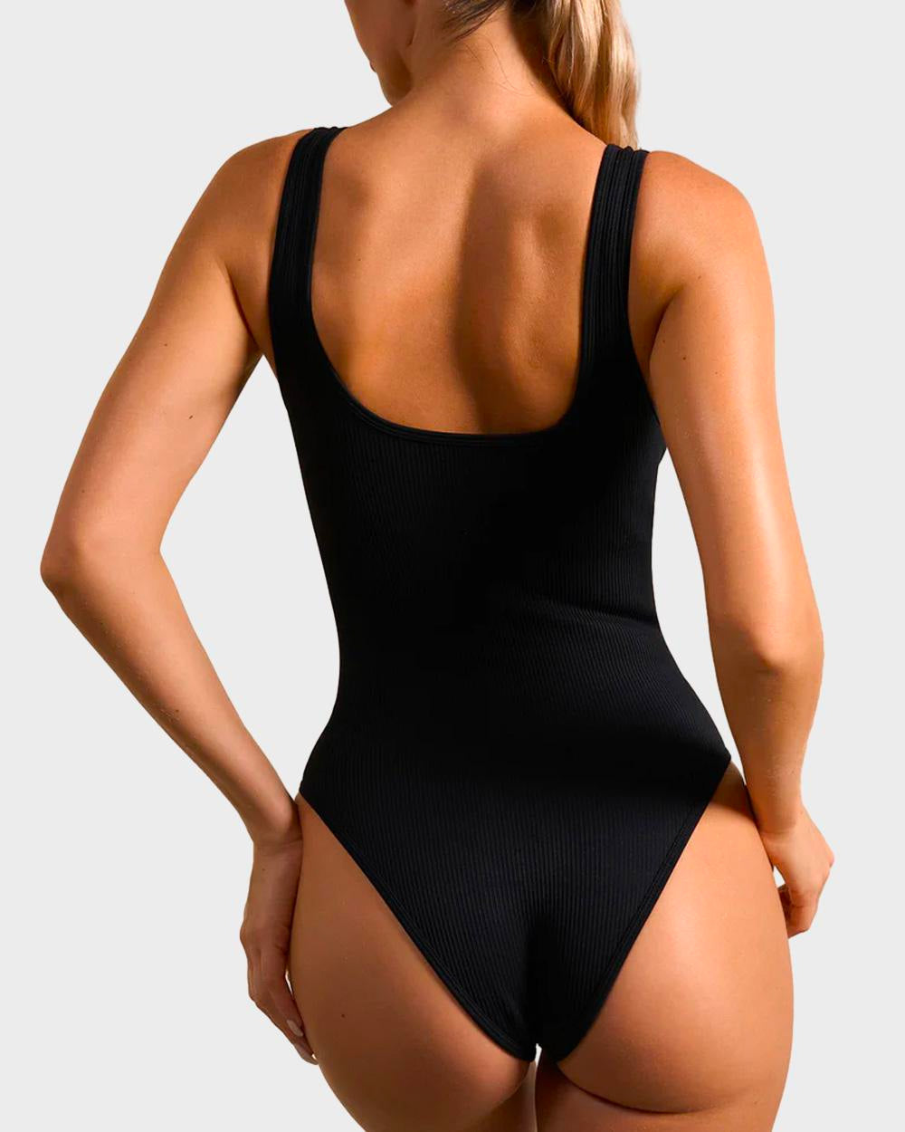 Seamless High-Waist Sculpting Bodysuit