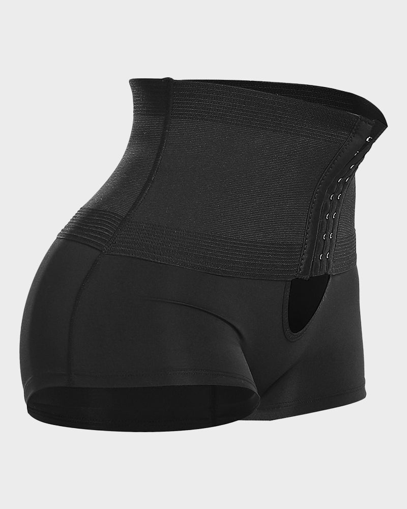 High-Waist Tummy Control Shaping Boyshort Panty