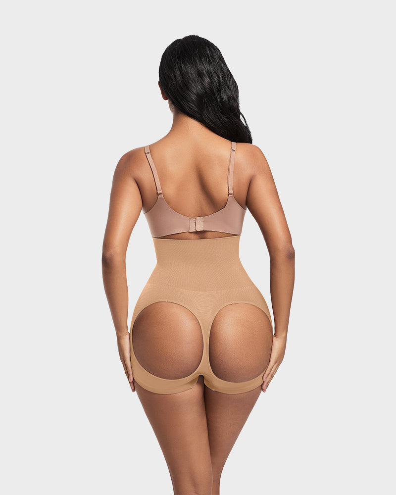 High-Waist Seamless Butt Lifting Shaping Shorts