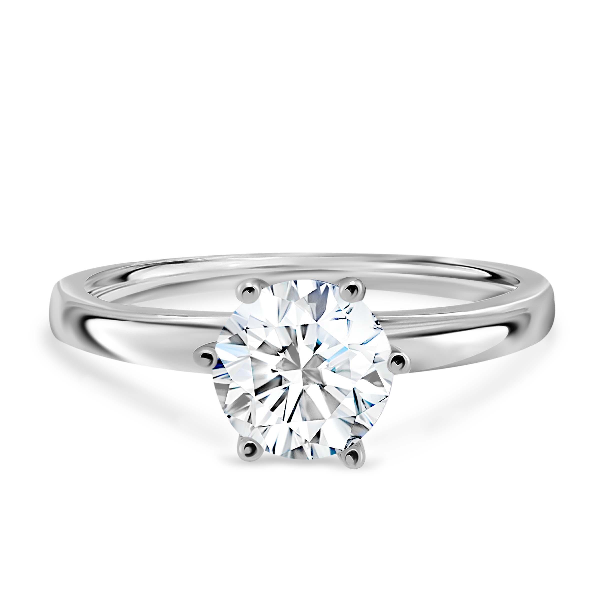 Celestial Elegance Moissanite Ring