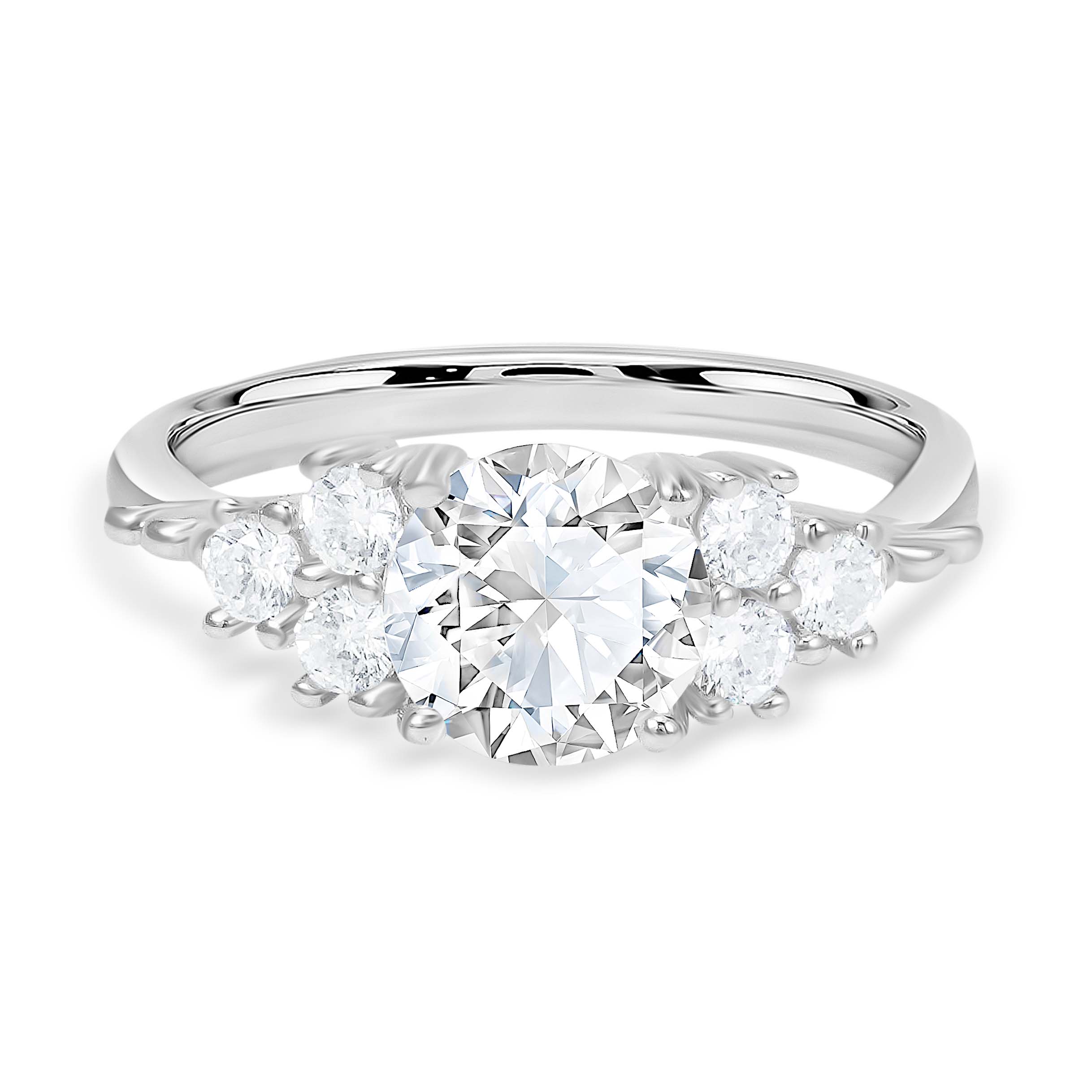 Marcella Moissanite Ring