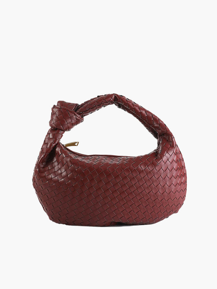 Aurelle Woven Midi Bag