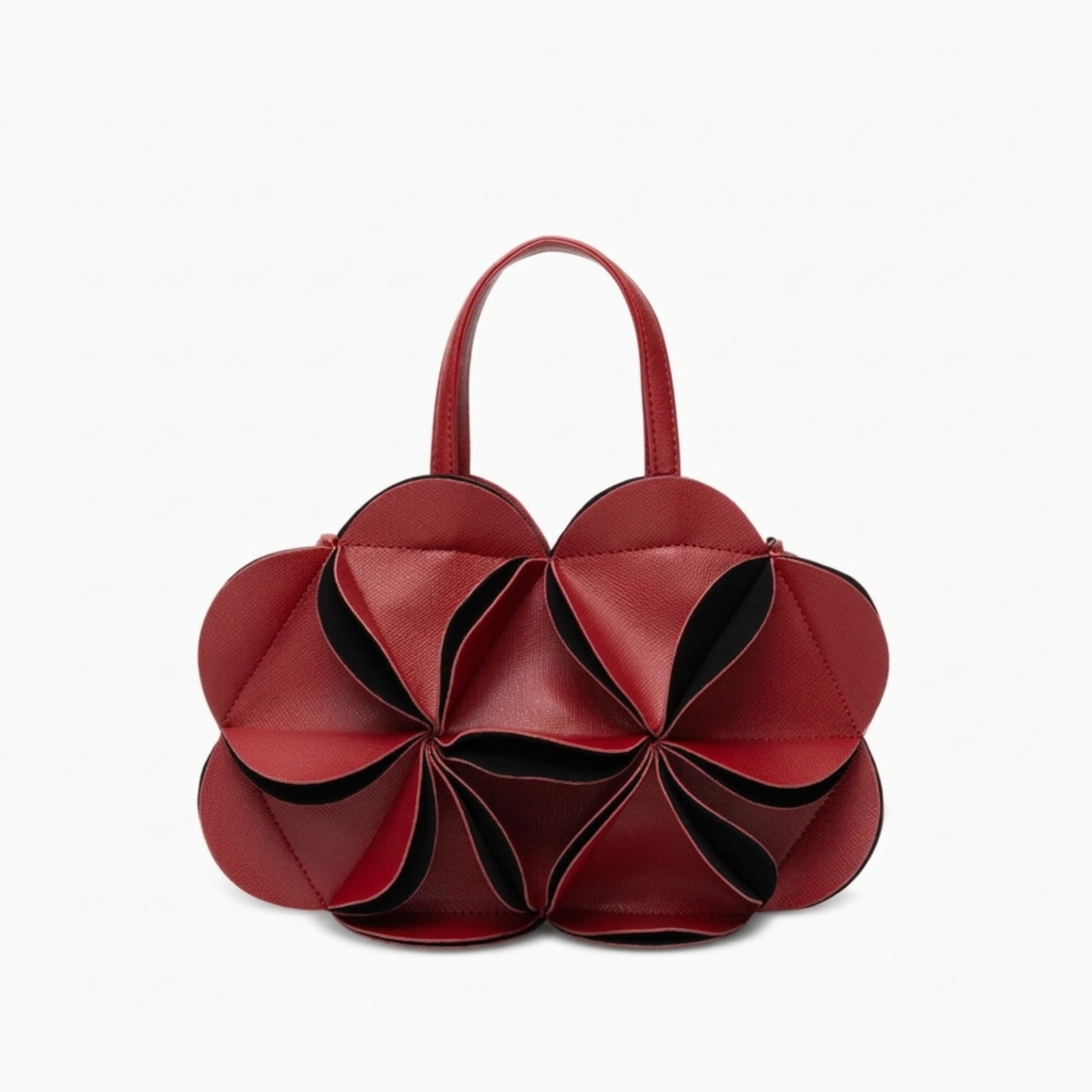 Rosethorne Genuine Leather Flower Handbag