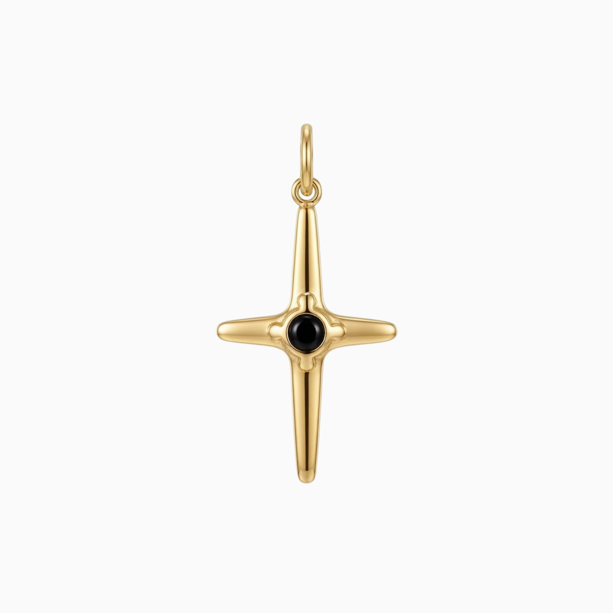 Charms - Gold Holy Cross Pendant