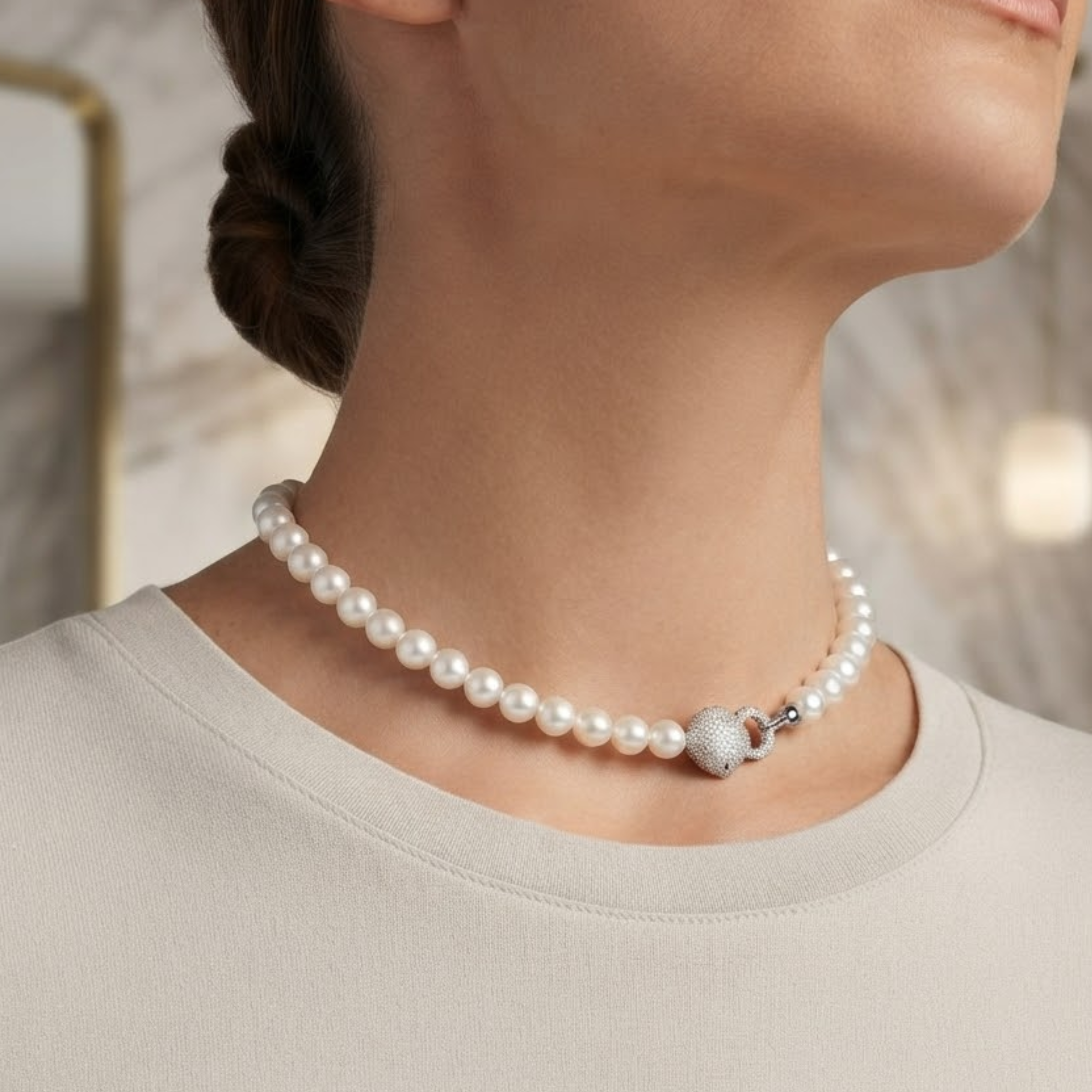 Kalliane Freshwater Pearl Necklace