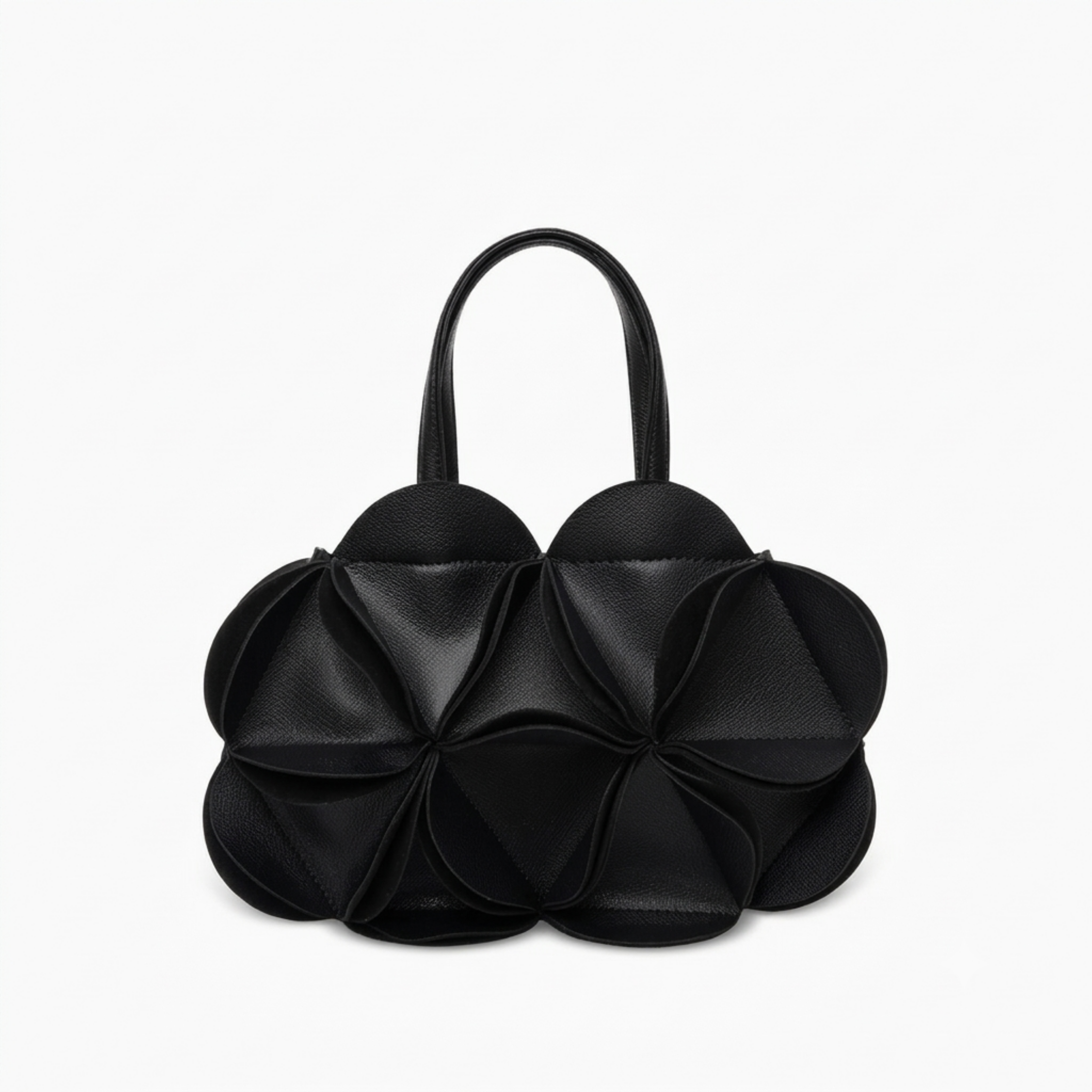 Rosethorne Genuine Leather Flower Handbag