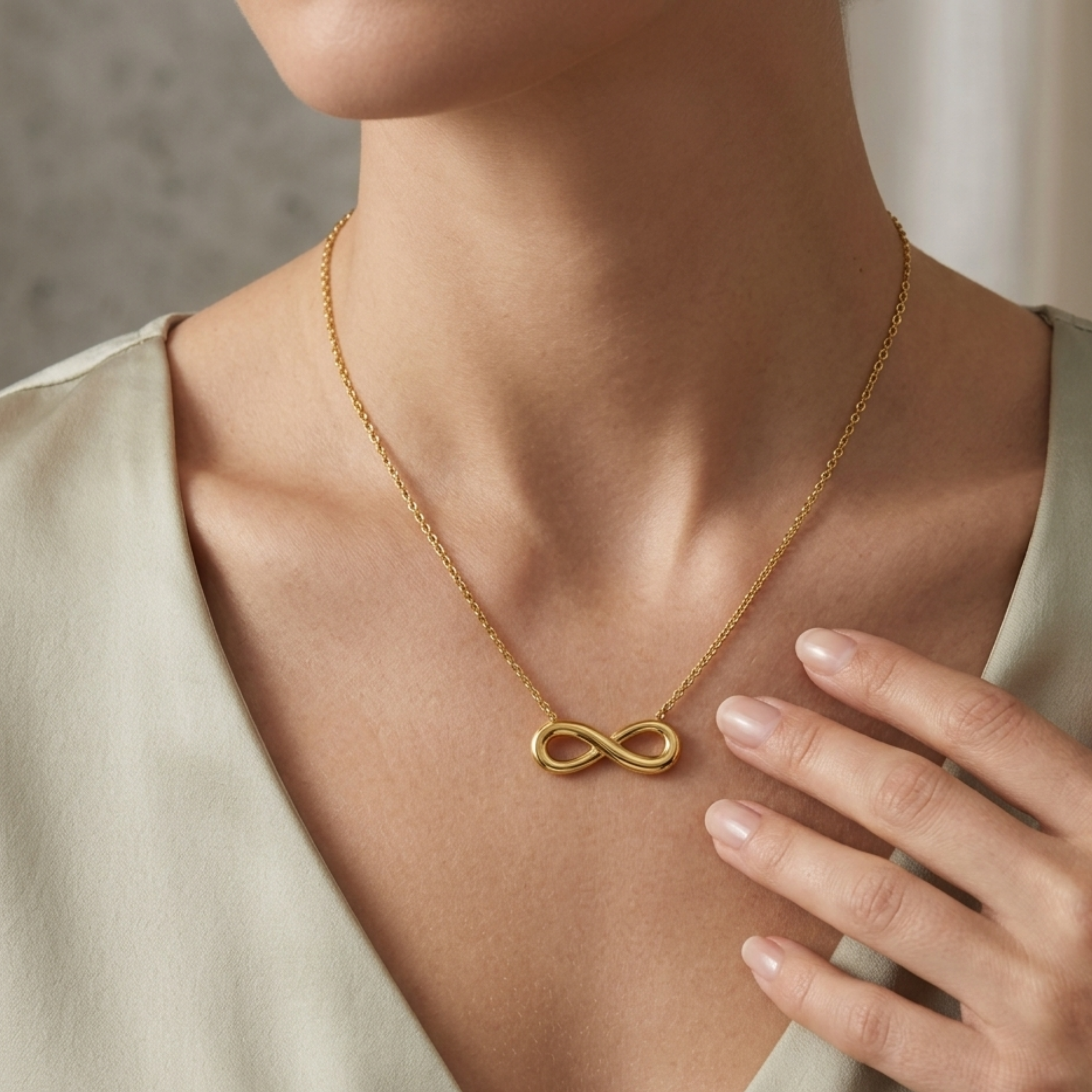Eluné Infinity Radiance Necklace