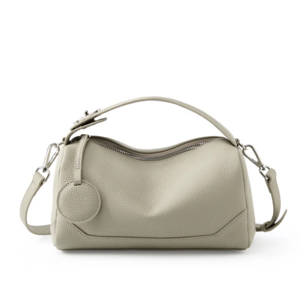 Euphéra Genuine Leather Boston Bag