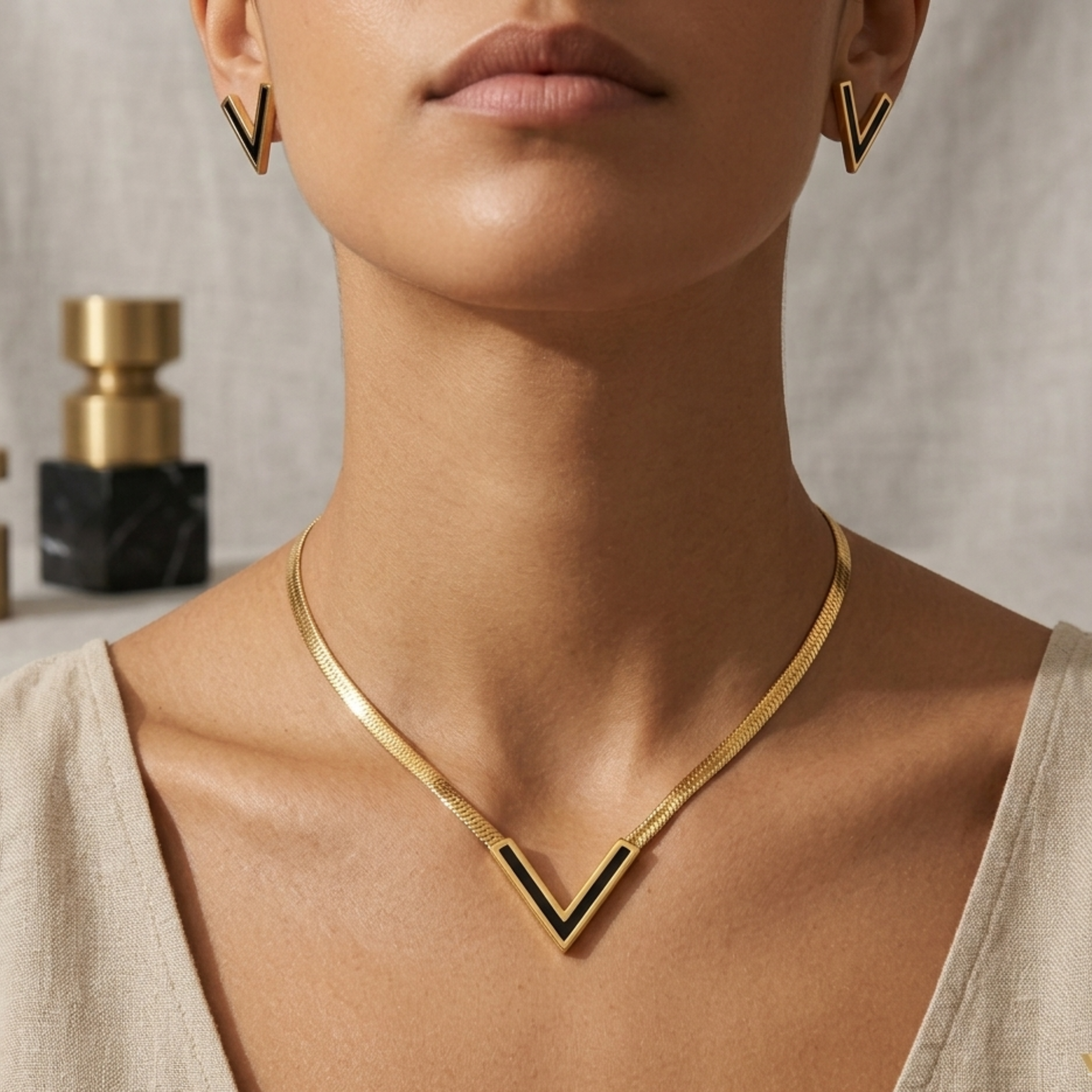 Obsidia Black Vixen Necklace