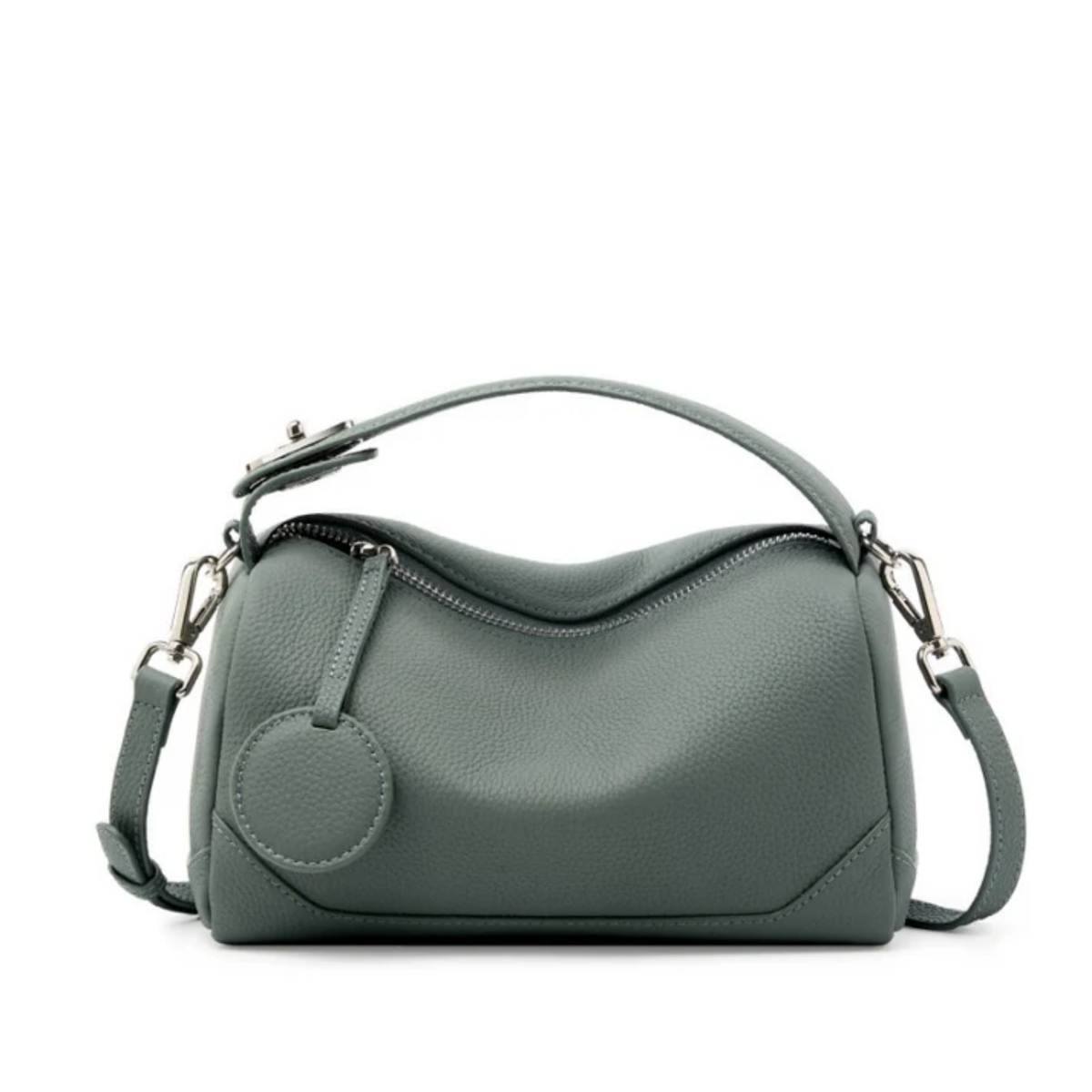 Euphéra Genuine Leather Boston Bag
