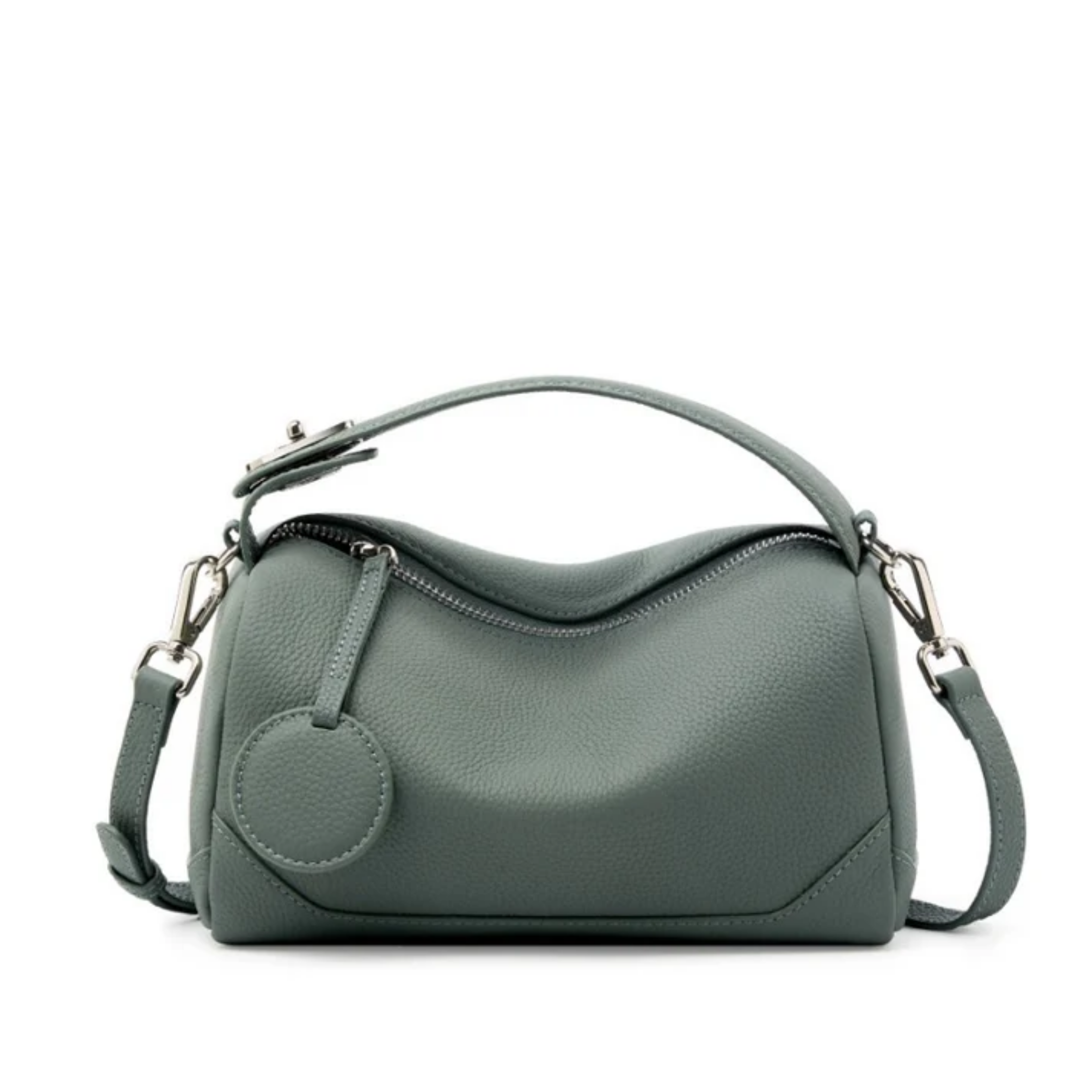 Euphéra Genuine Leather Boston Bag