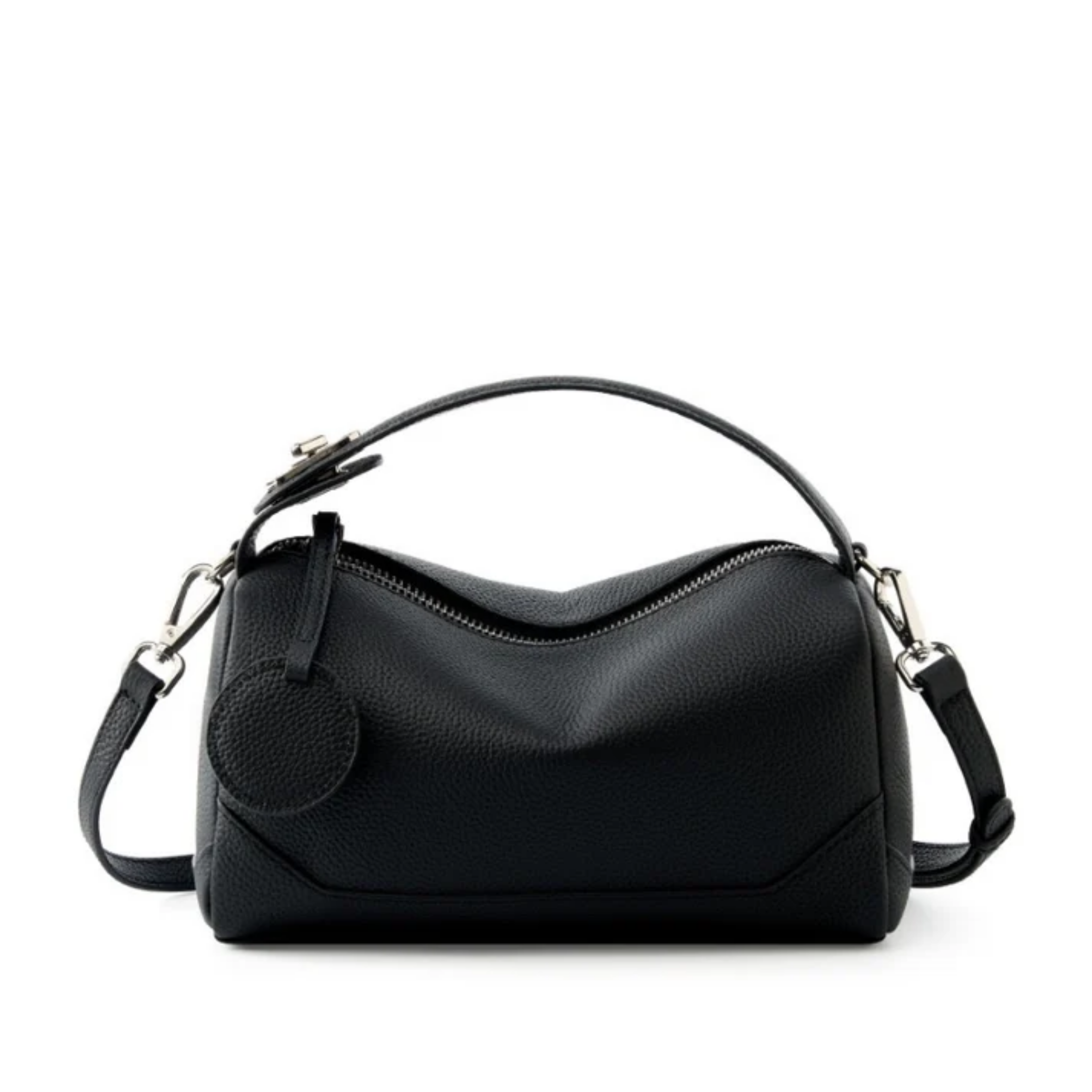 Euphéra Genuine Leather Boston Bag