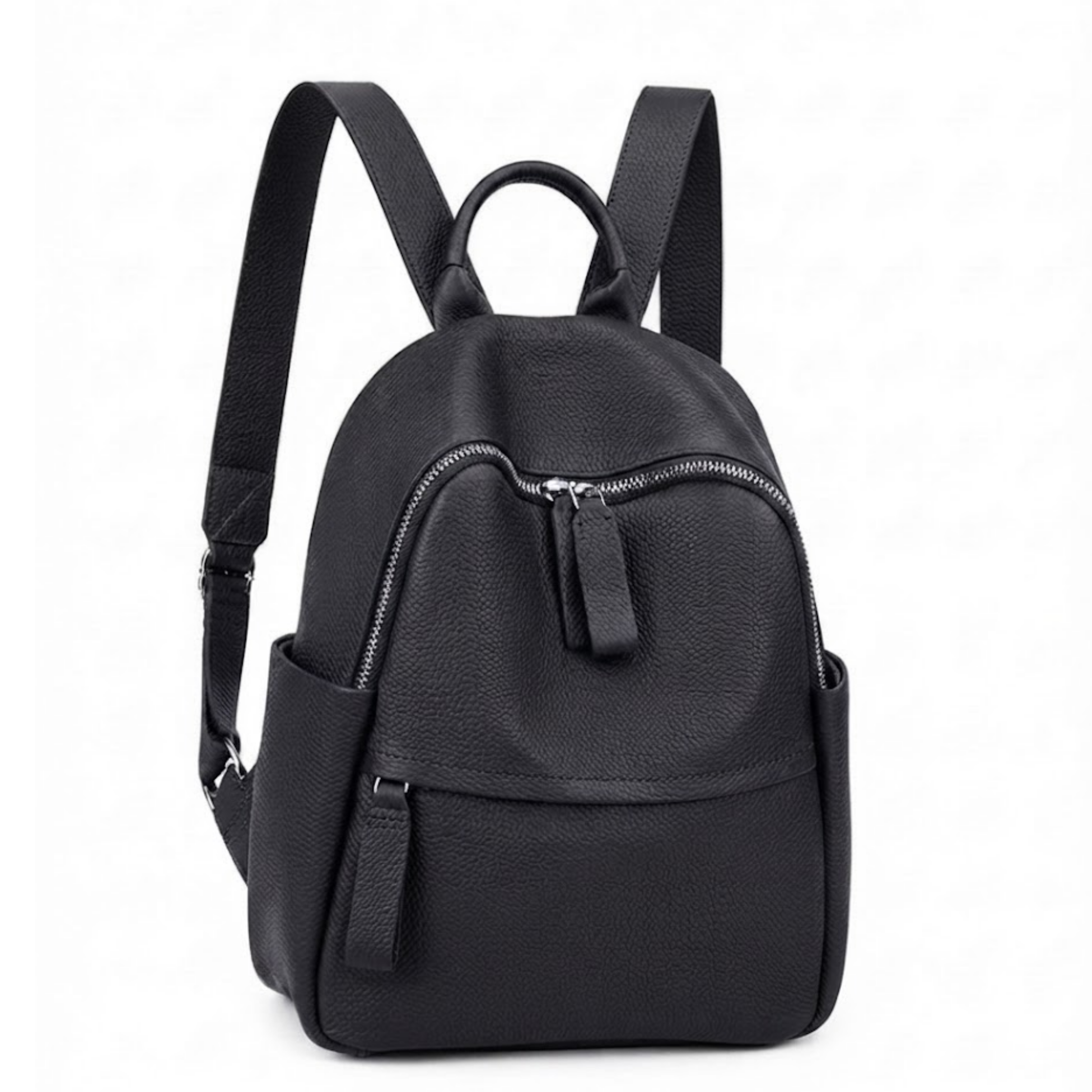 Vivienne Classic Genuine Leather Backpack