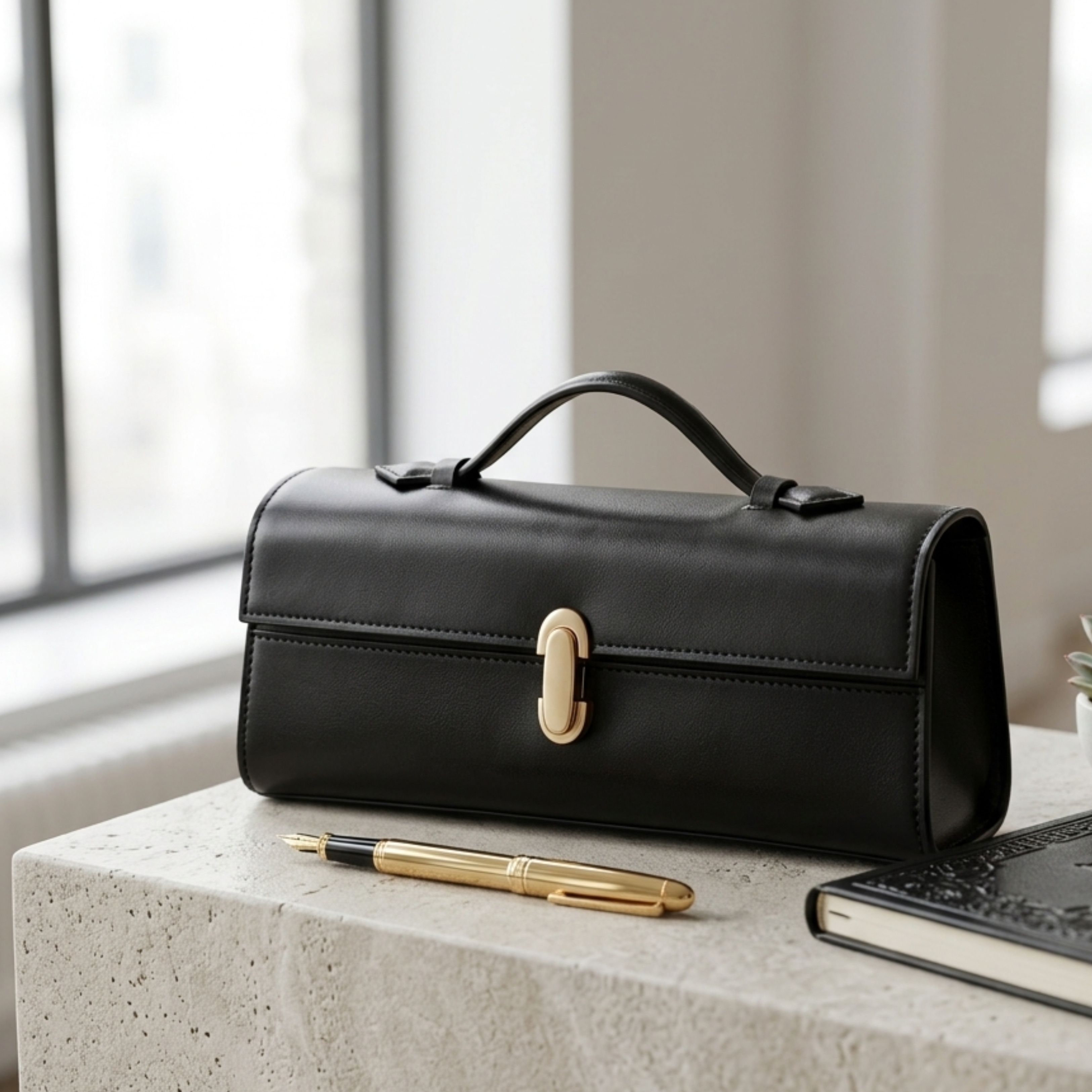 Katherien Genuine Leather Handbag