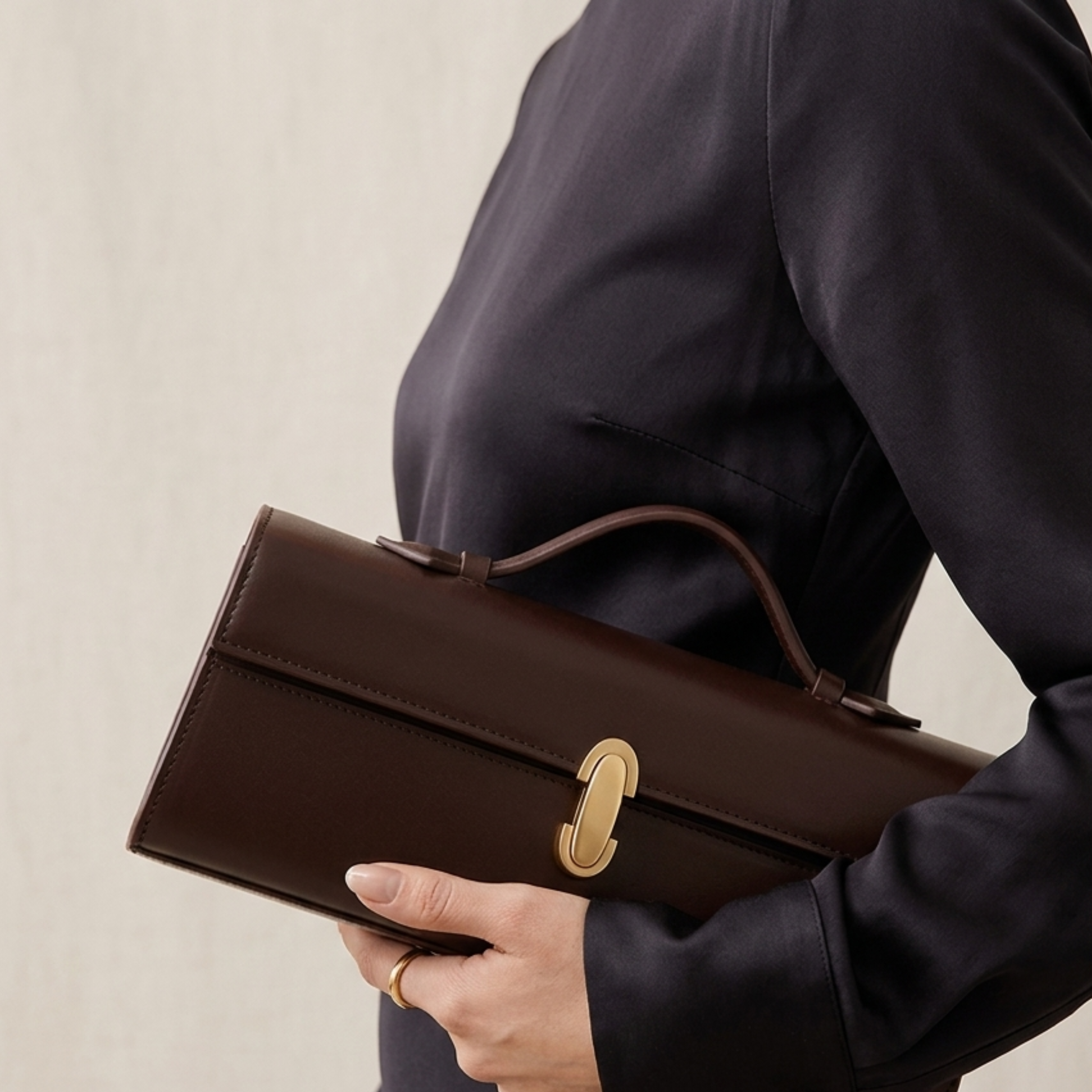 Katherien Genuine Leather Handbag