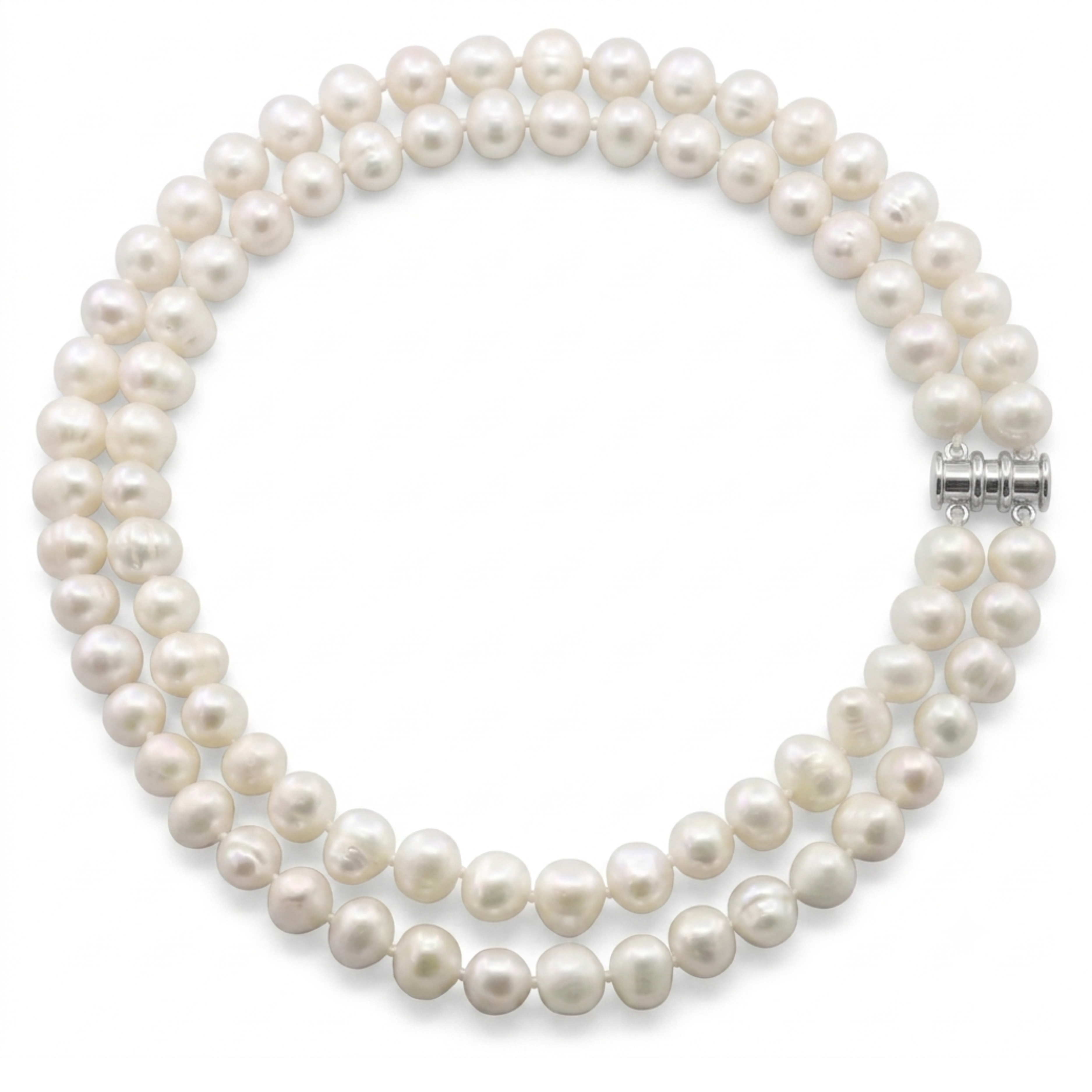 Abegaile Twin Pearl Necklace