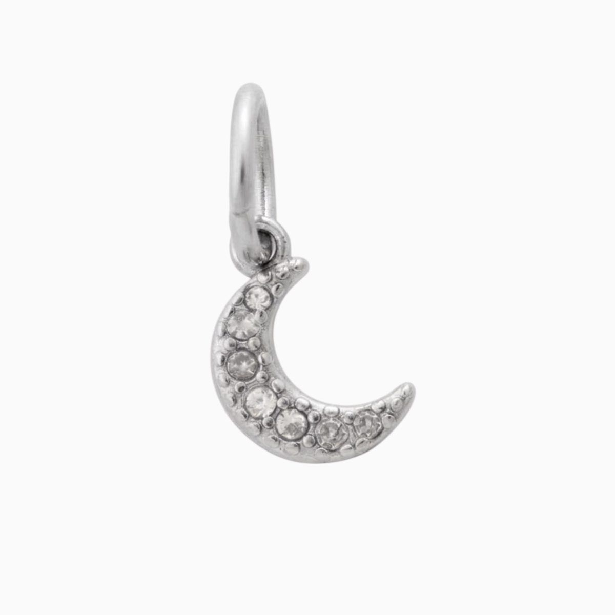Breloques - Pendentif éclat lunaire en argent