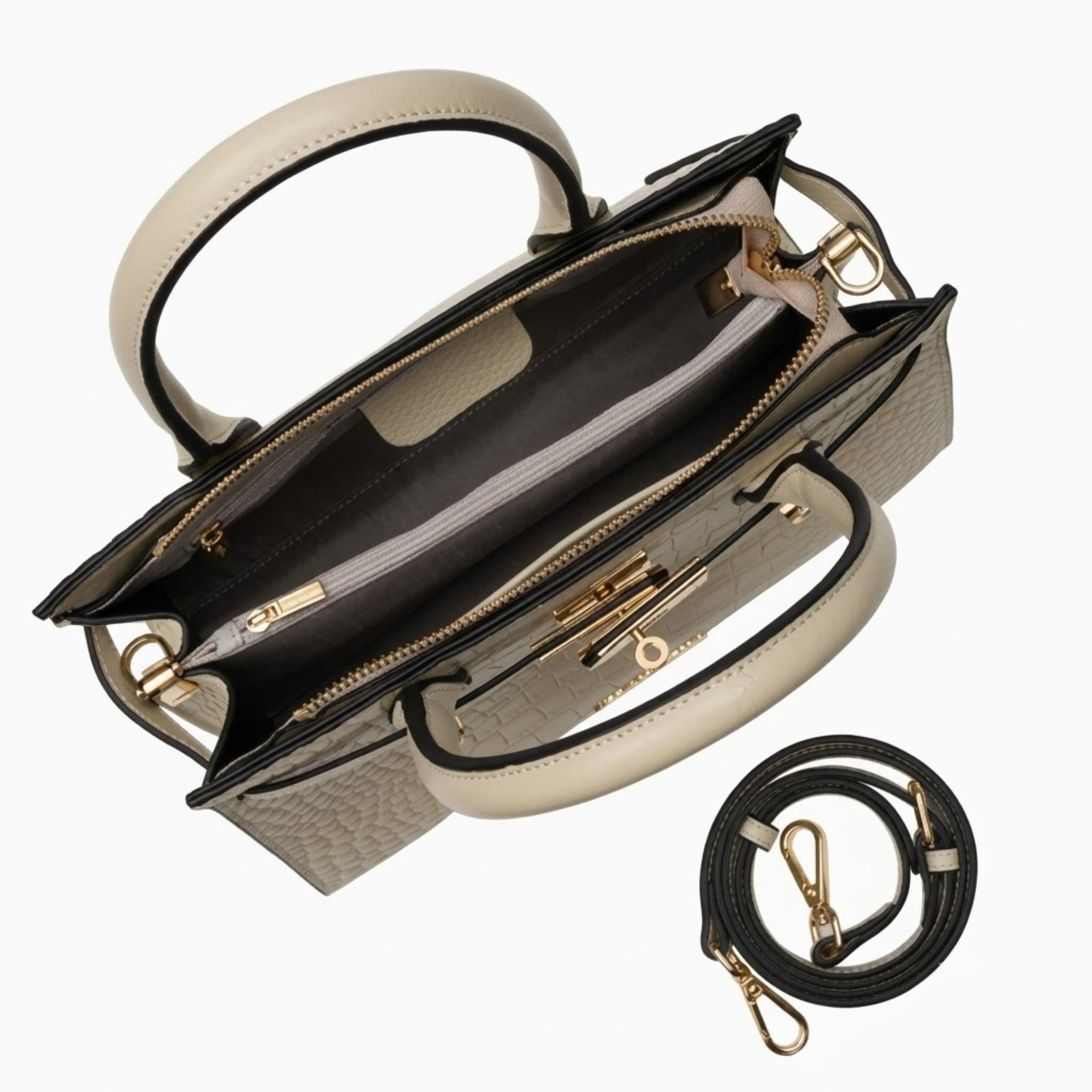 Vionette Genuine Leather Handbag