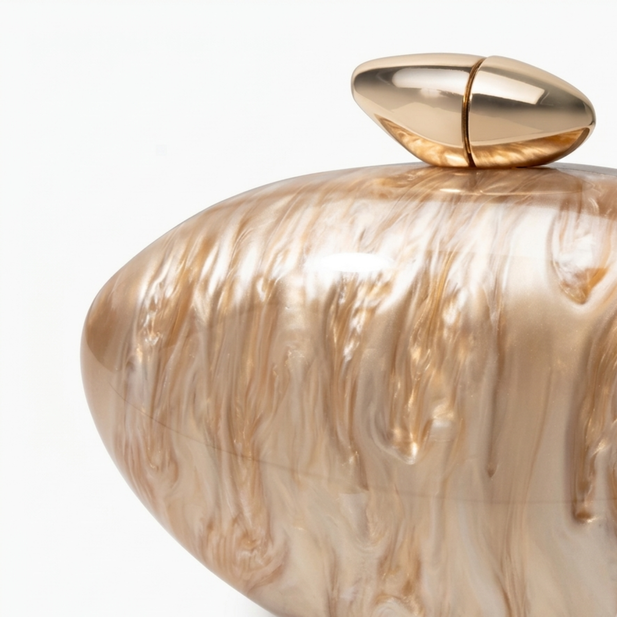 Marina Acrylic Clutch Bag