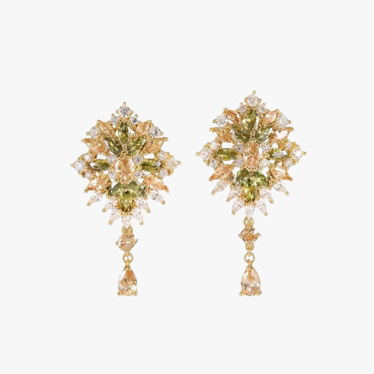 Floria Vine Drop Earrings