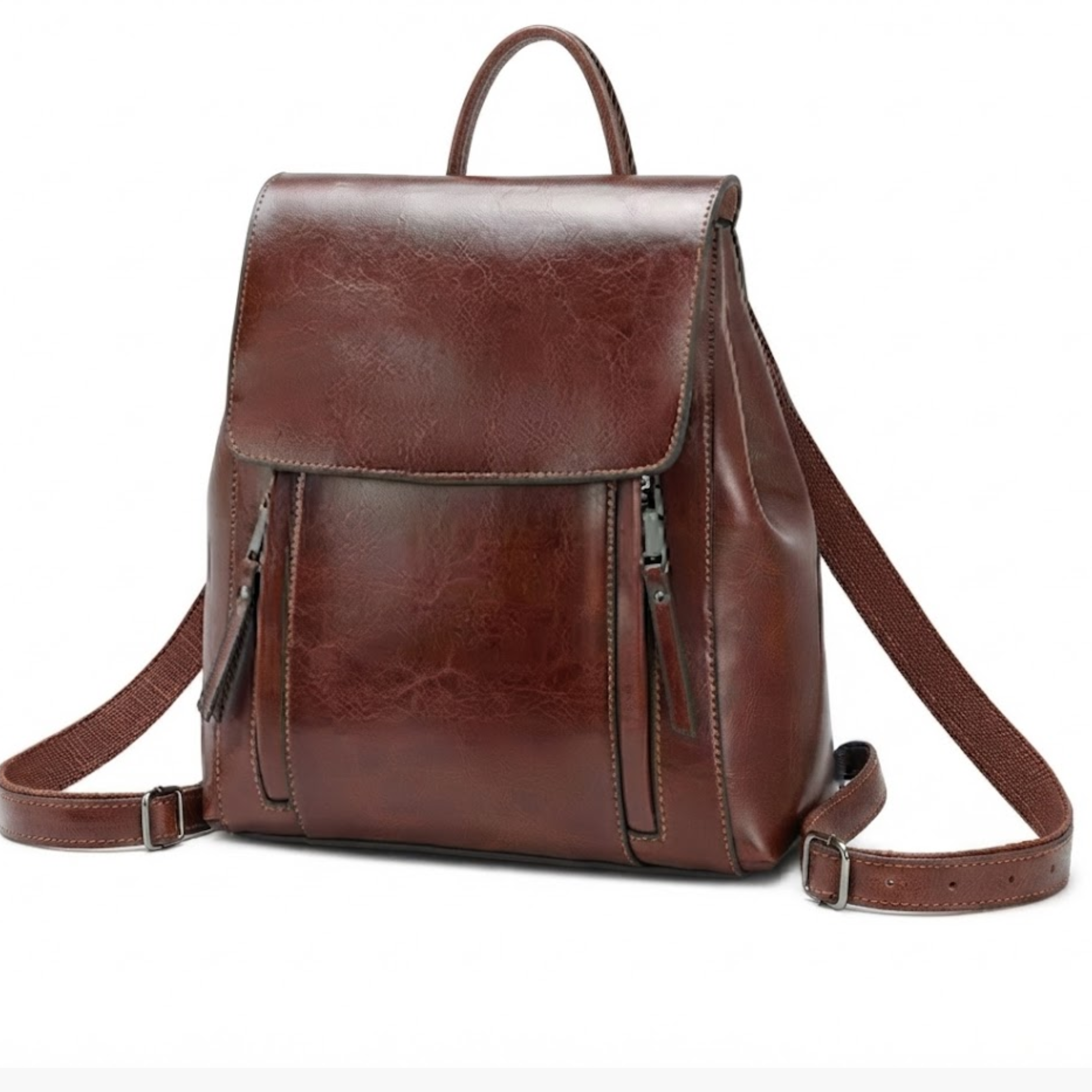 Zaino classico in pelle Sypheria