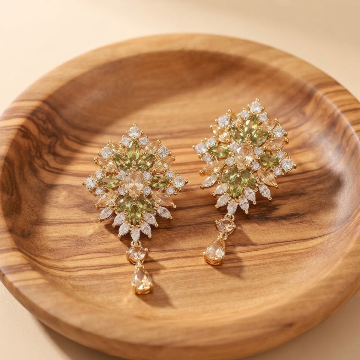 Floria Vine Drop Earrings