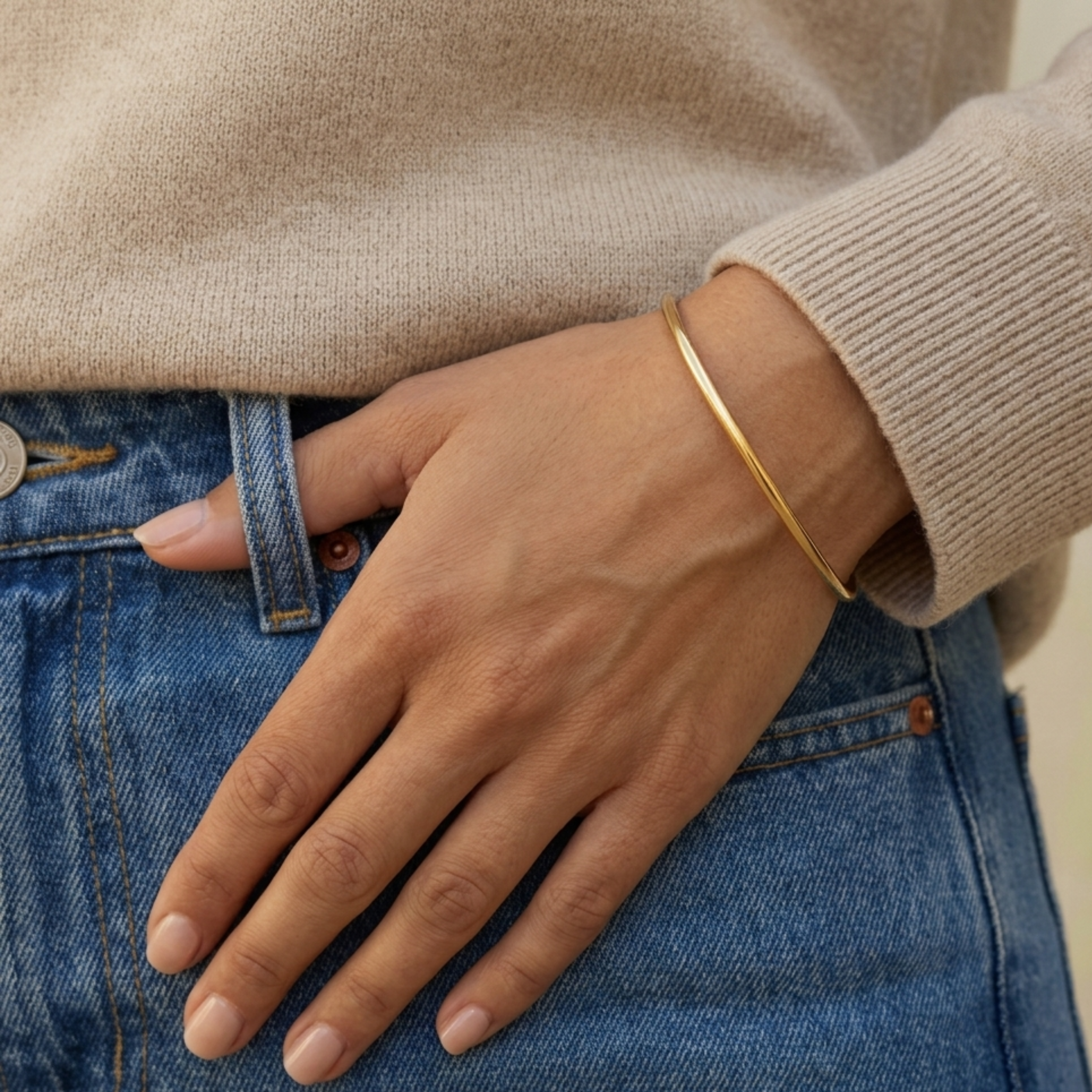 Sabina Classic Round Bangle