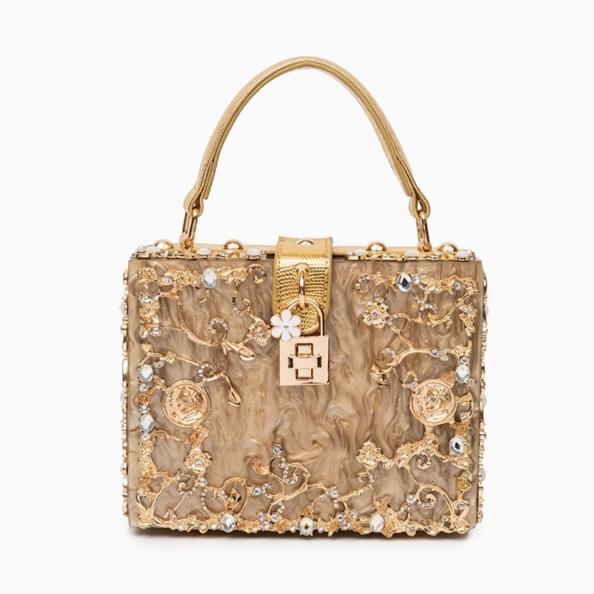 Avielle Acrylic Box Handbag