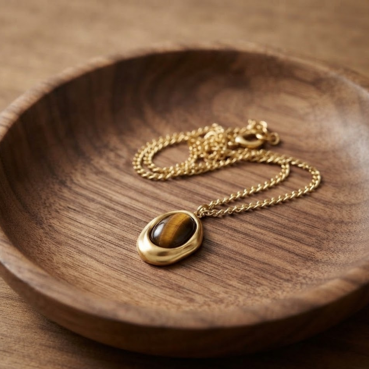 Valora Tiger Eye Necklace