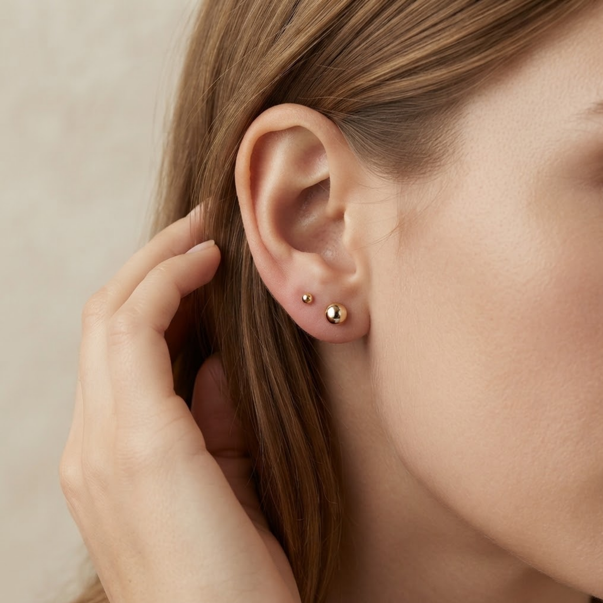 Alouette Orb Earrings Set