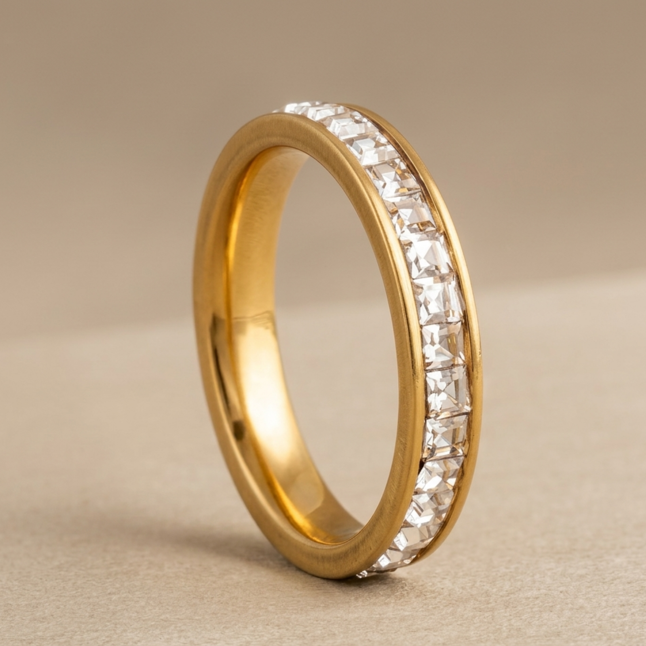 Katarina Radiance Crystal Band Ring