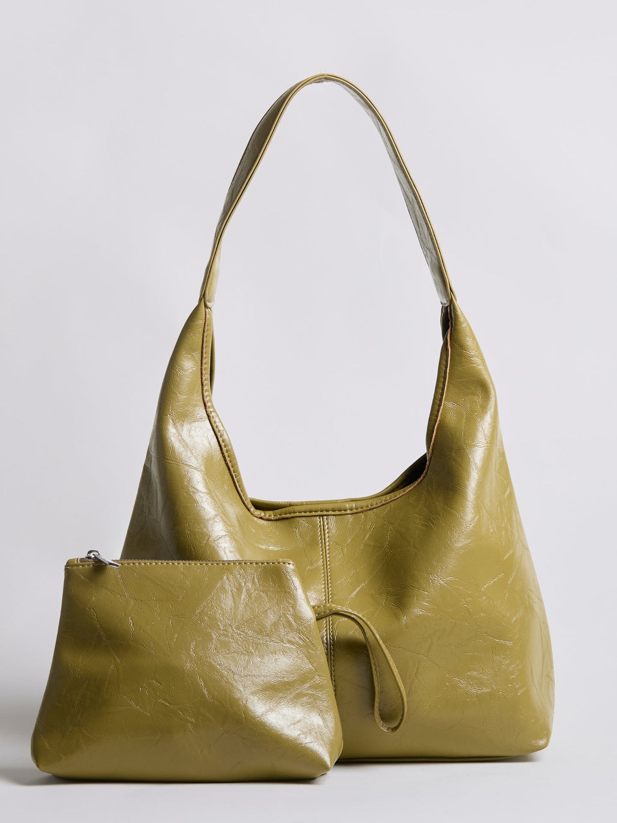 Sac fourre-tout en cuir vegan vieilli Scarlett