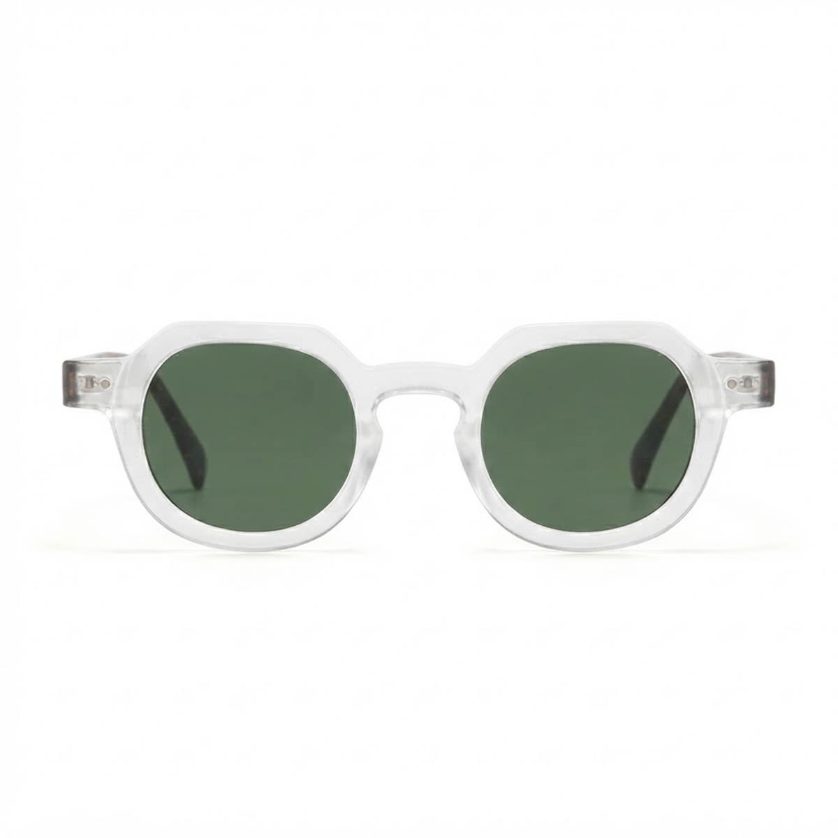 Lunettes de soleil polarisées géométriques de minuit