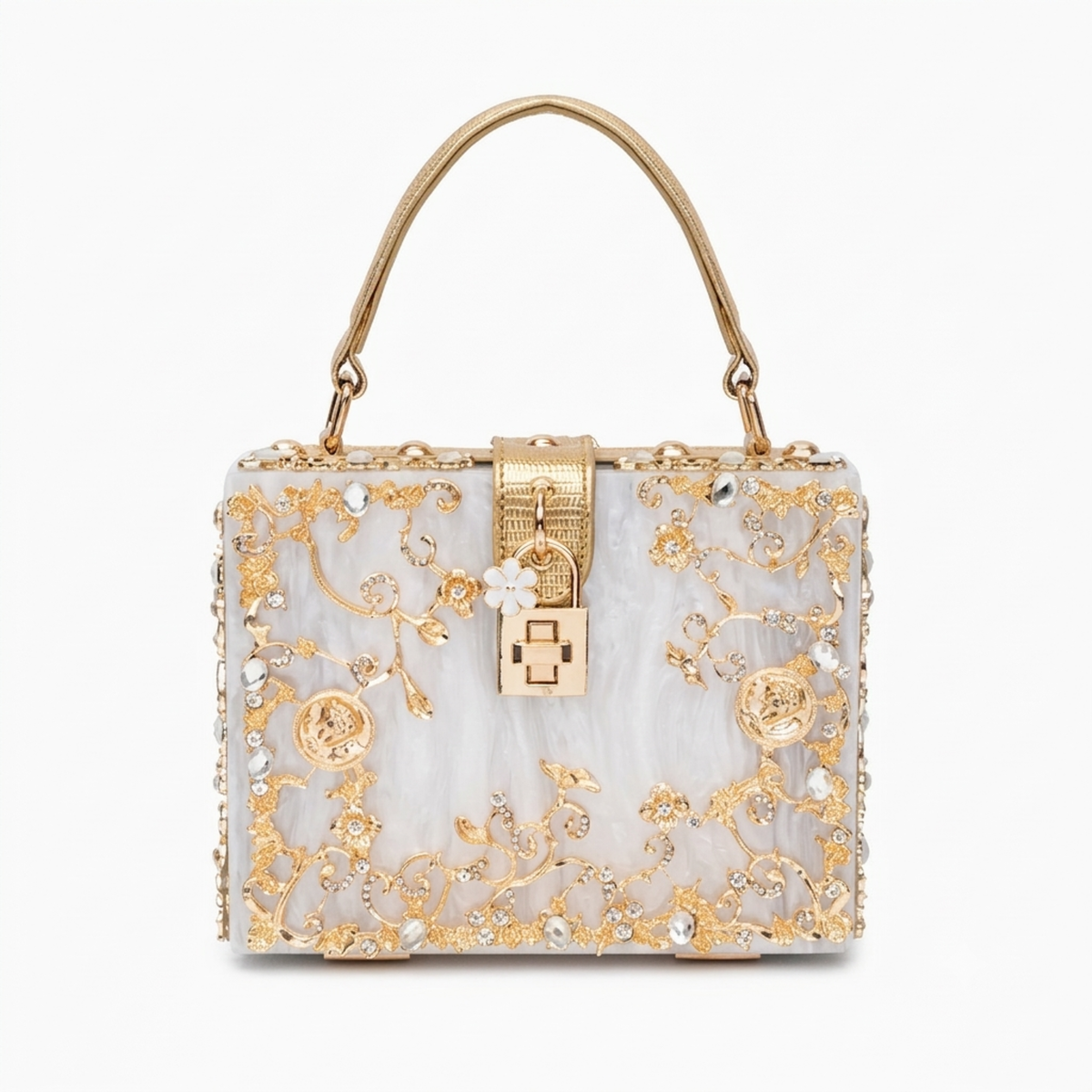 Avielle Acrylic Box Handbag