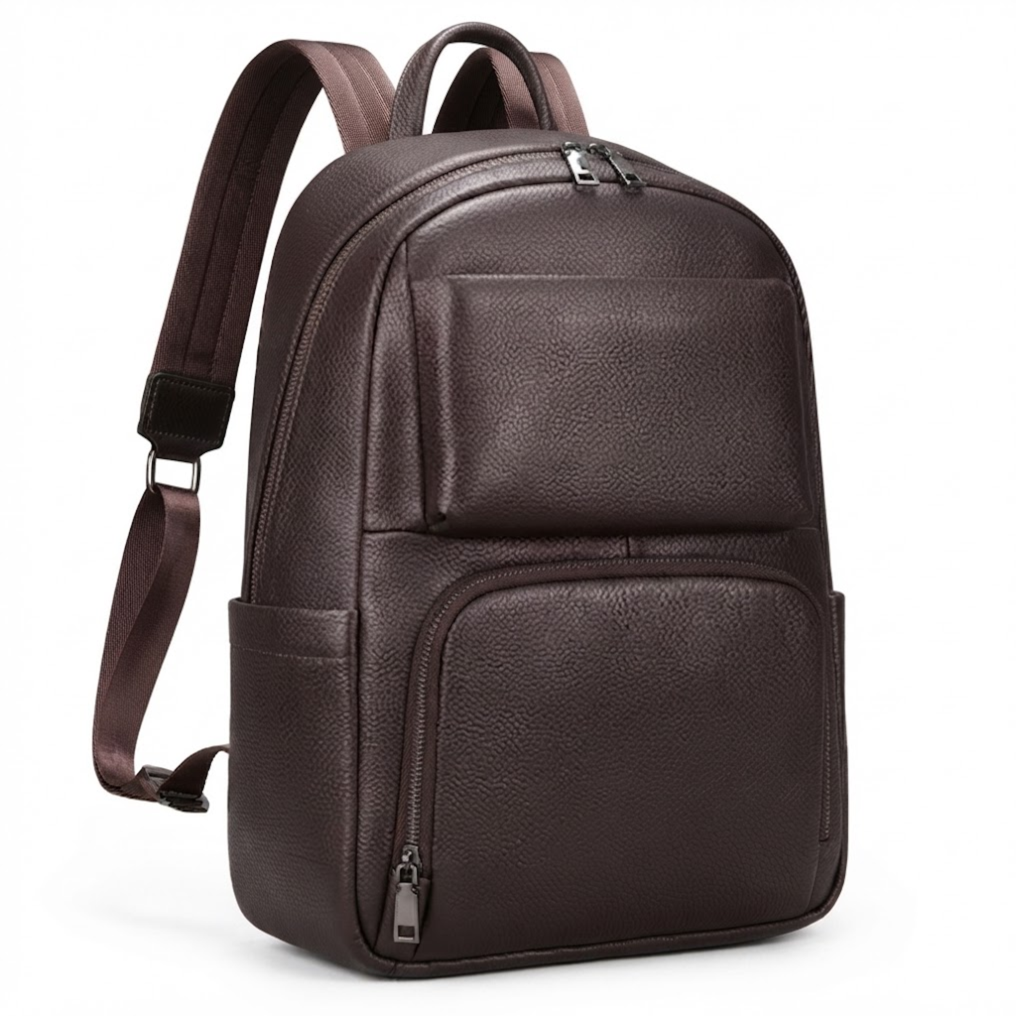 Justiene Genuine Leather Backpack
