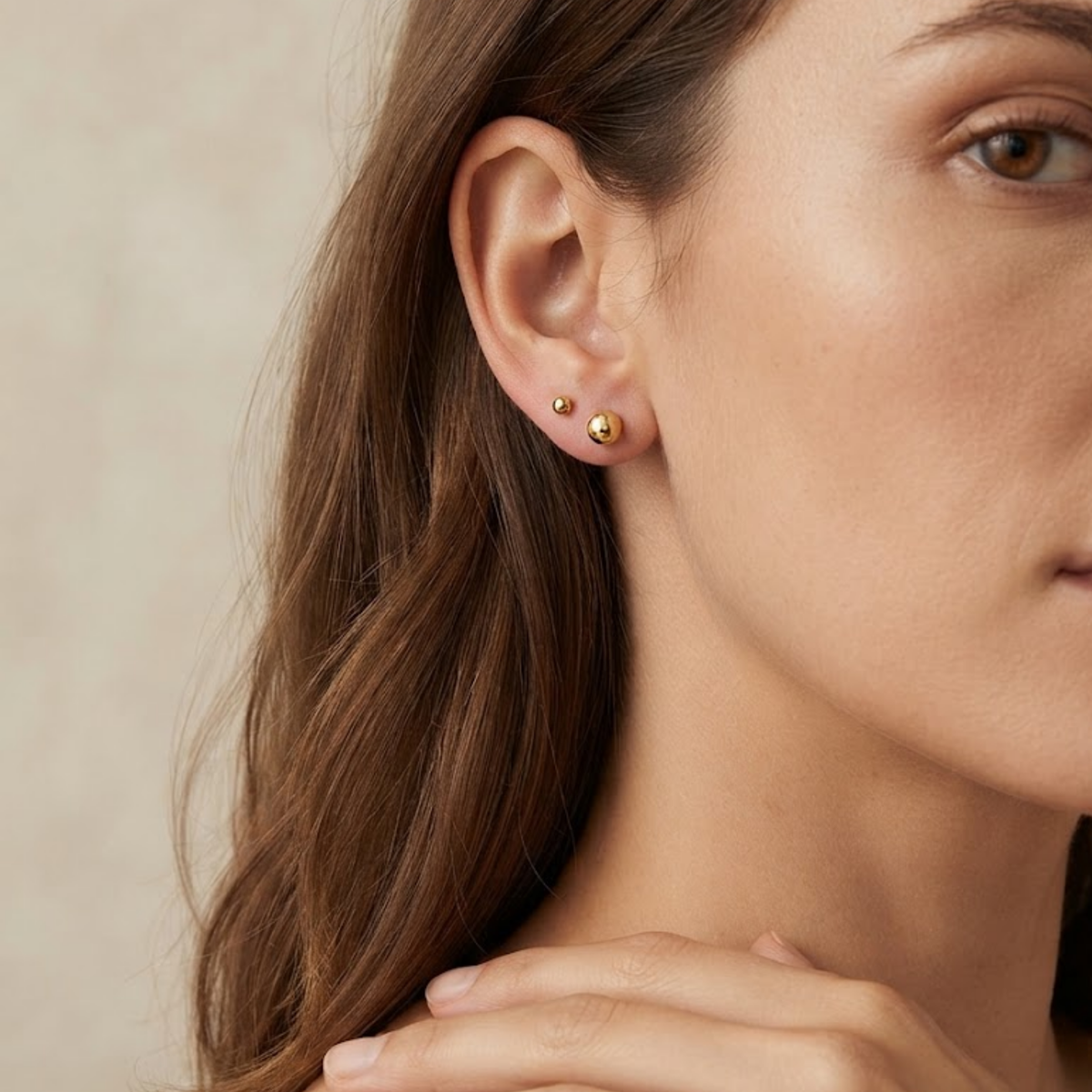 Alouette Orb Earrings Set