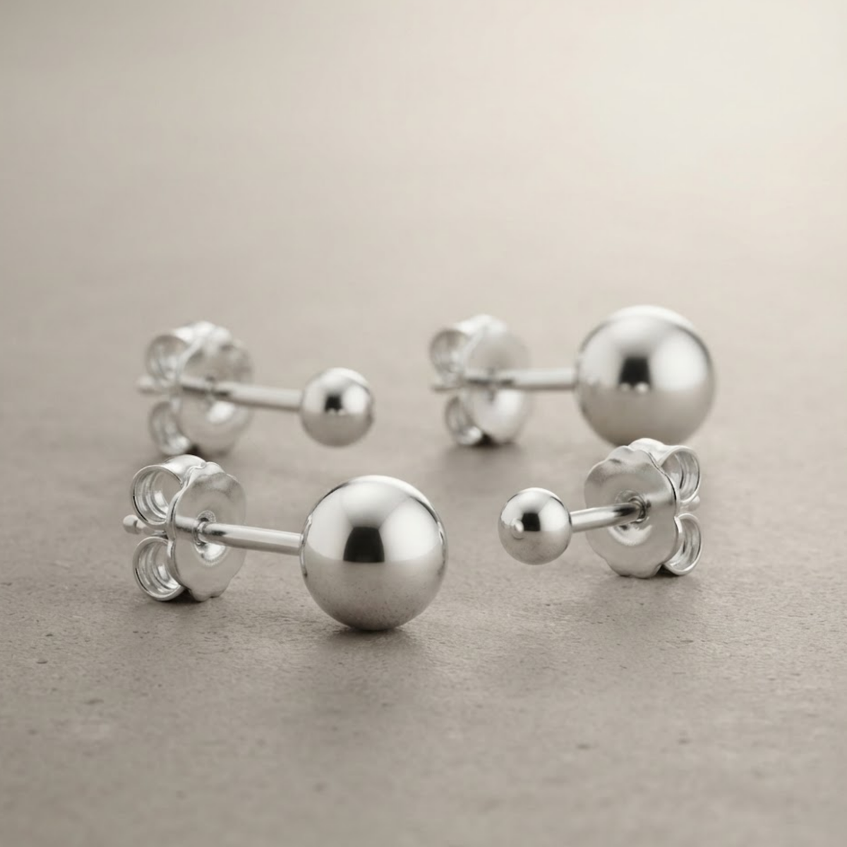 Alouette Orb Earrings Set