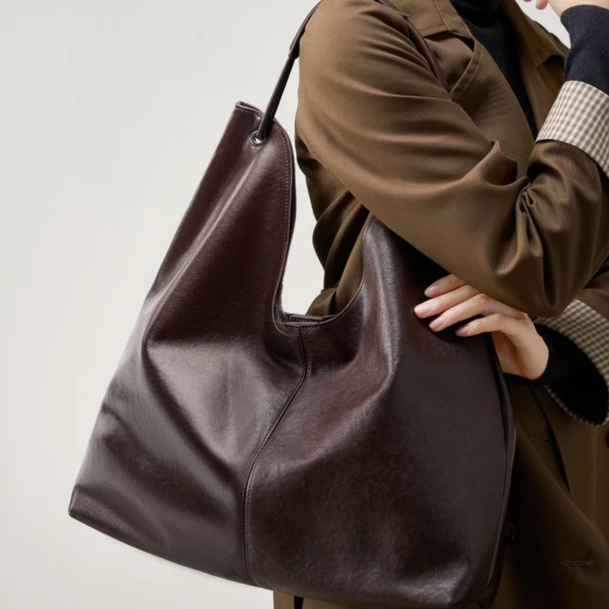 Théia Premium Genuine Leather Tote Bag