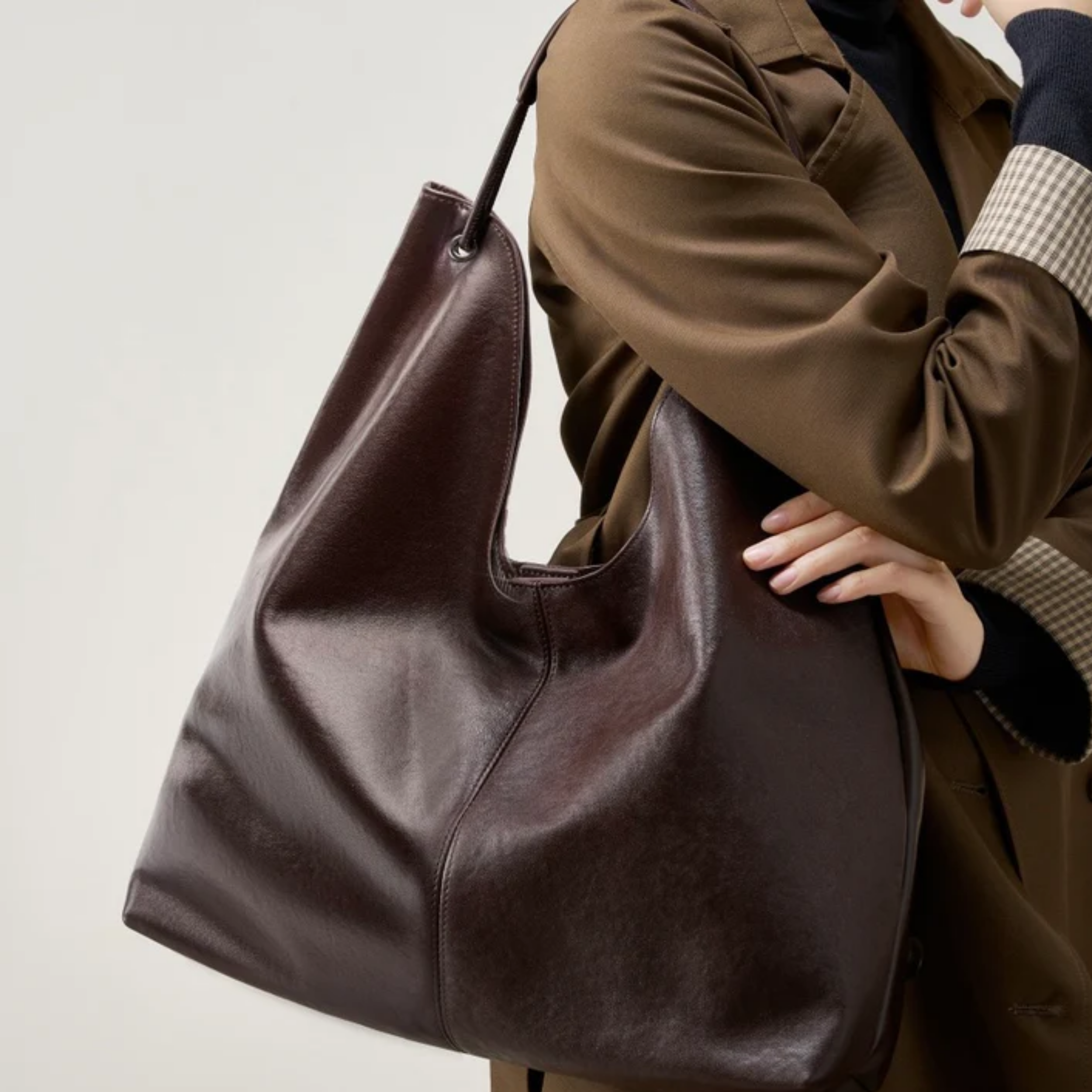 Théia Premium Genuine Leather Tote Bag